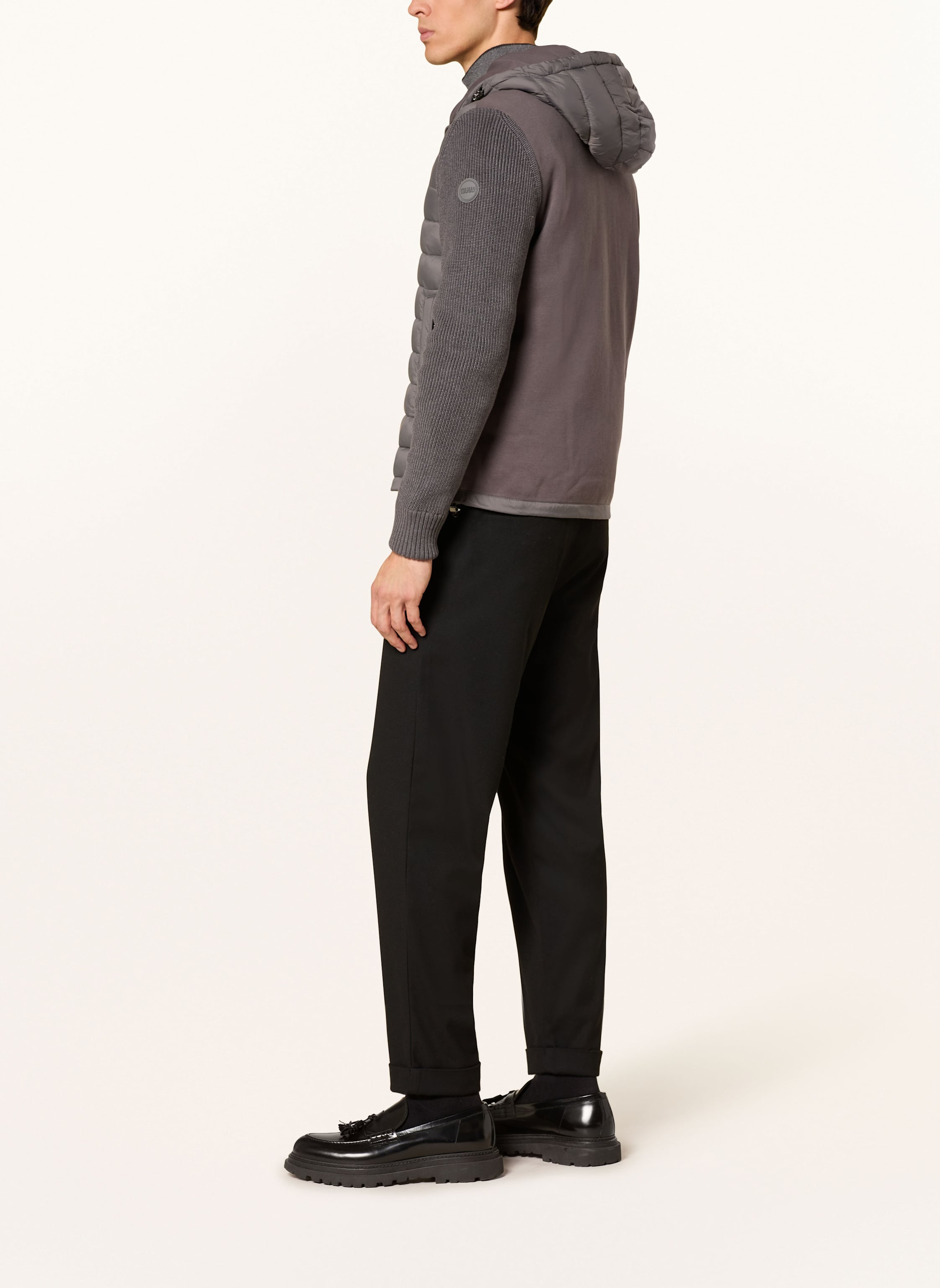 Thumbnail - Colmar Steppjacke Im Materialmix grau