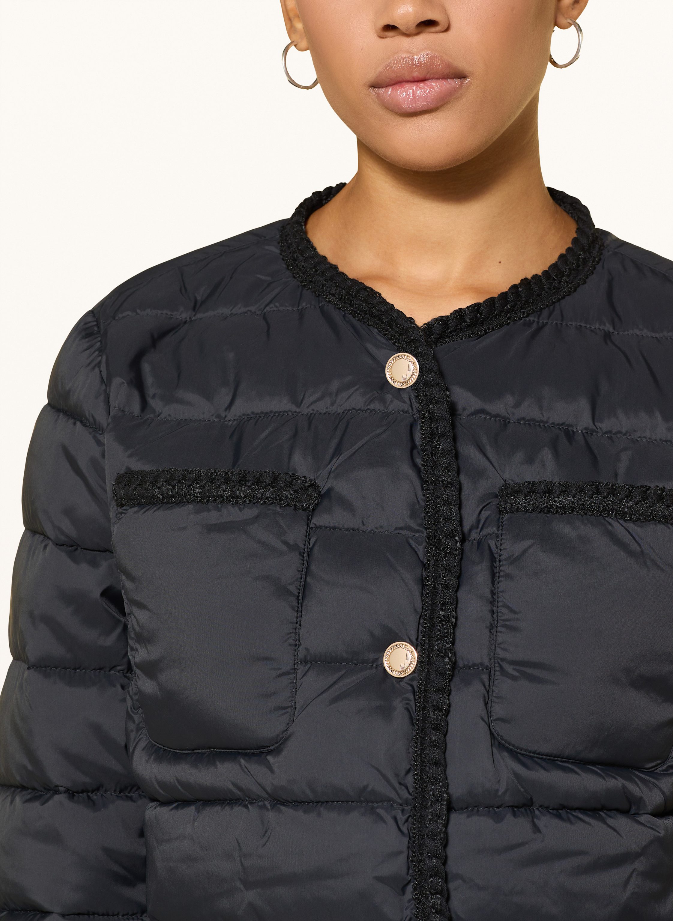 Thumbnail - Rich & Royal Steppjacke schwarz