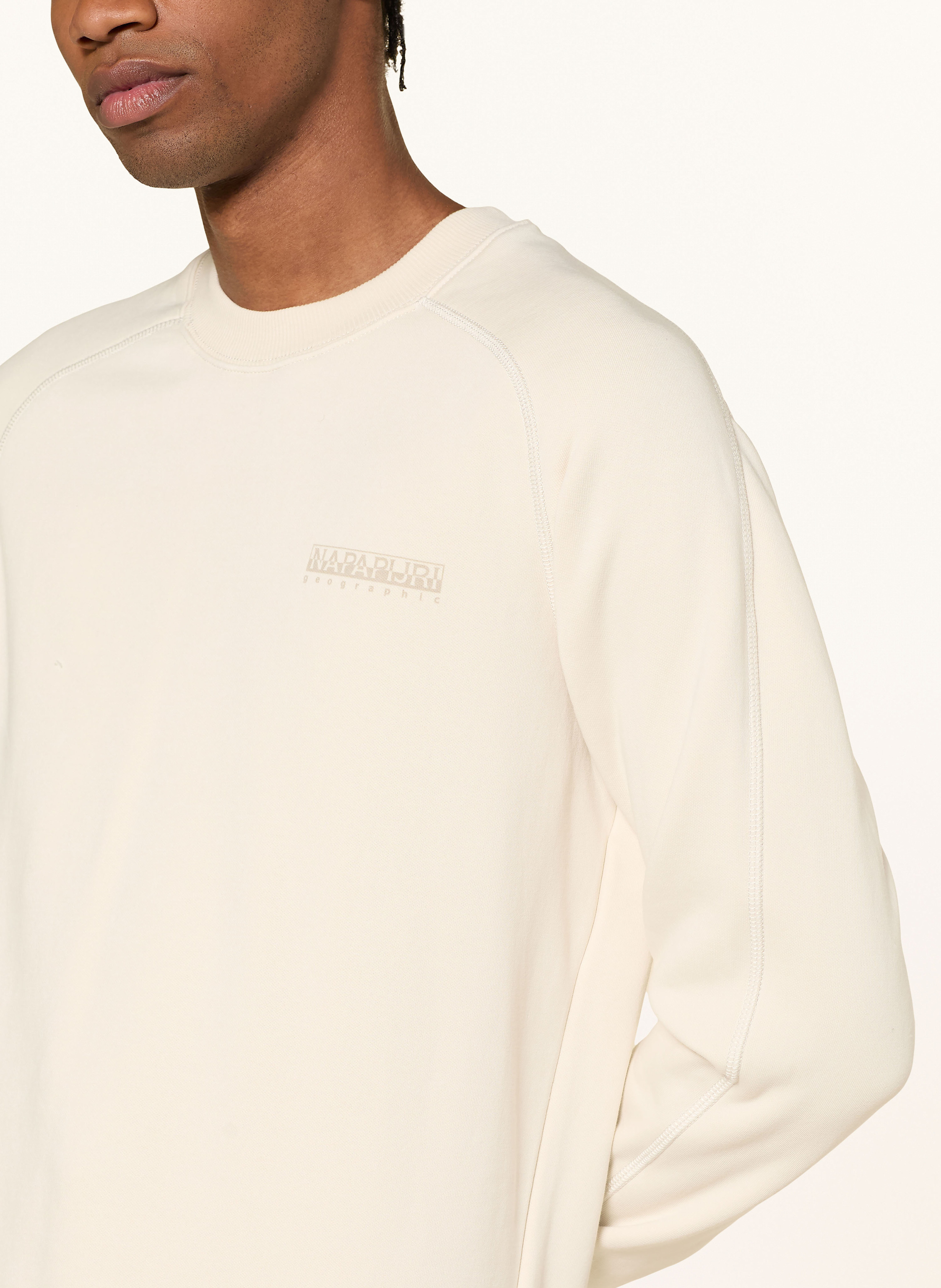 Thumbnail - Napapijri Sweatshirt Back beige