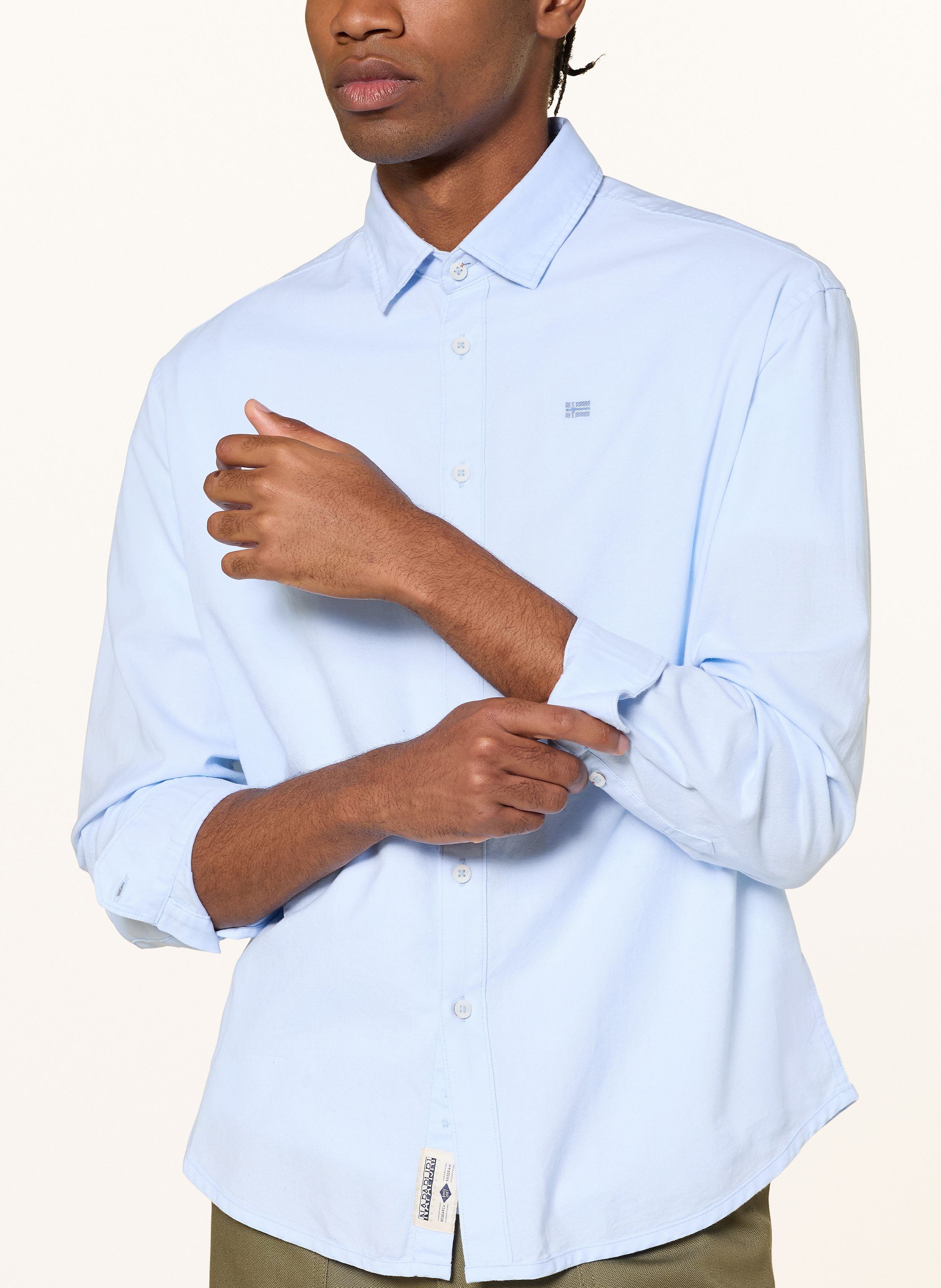 Thumbnail - Napapijri Hemd G-Terra Comfort Fit blau