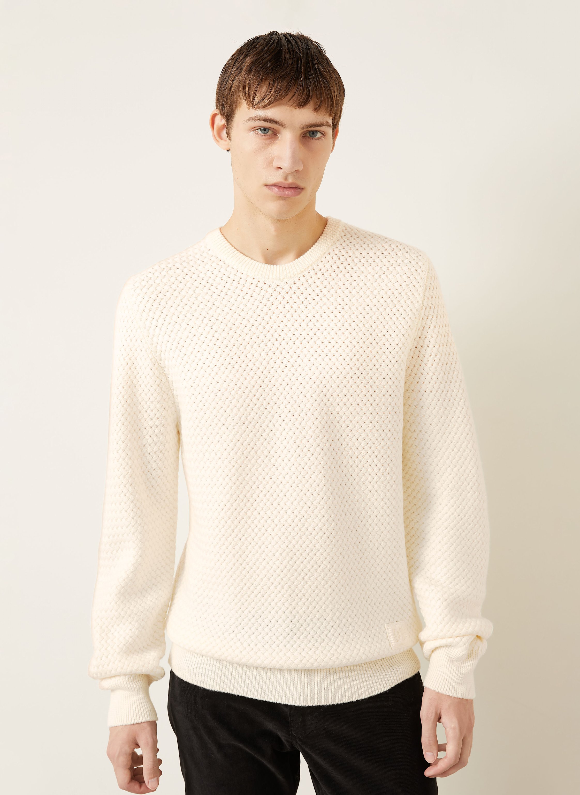 Thumbnail - Dolce & Gabbana Pullover weiss