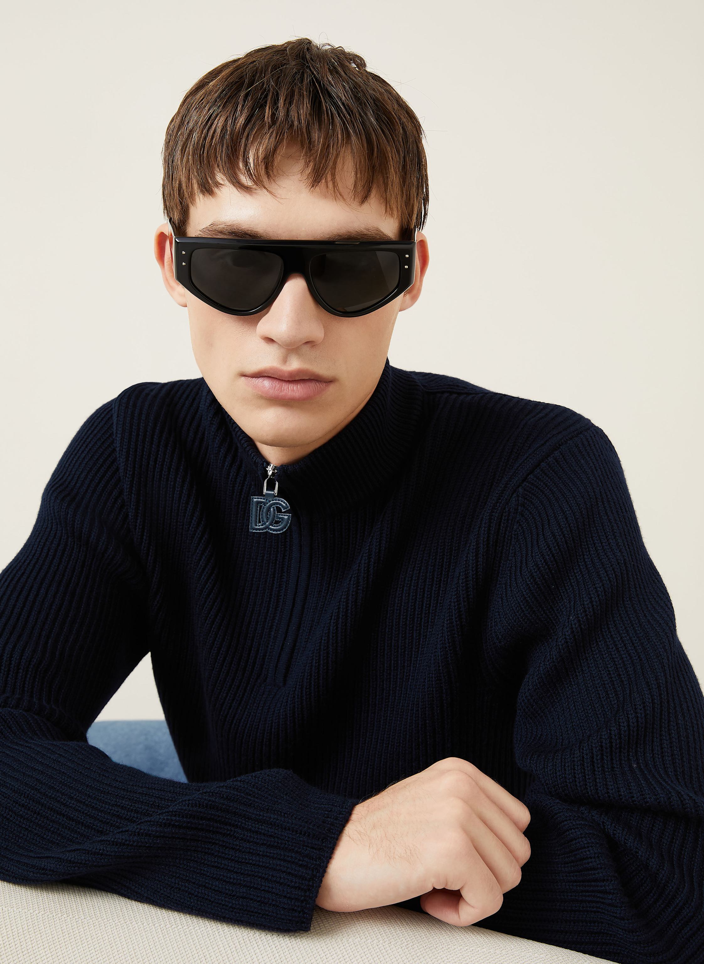 Thumbnail - Dolce & Gabbana Troyer blau