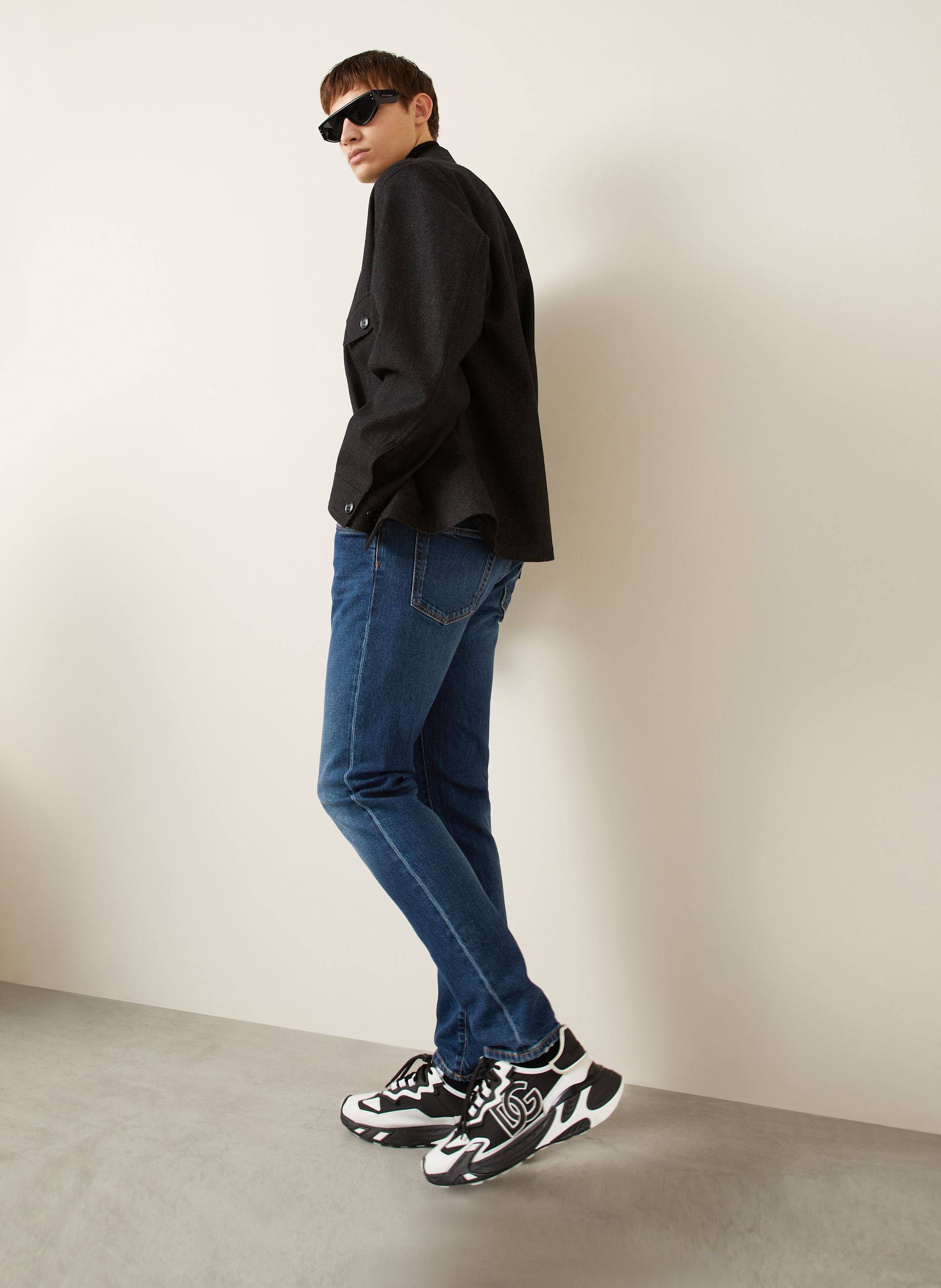 Thumbnail - Dolce & Gabbana Jeans Slim Fit blau