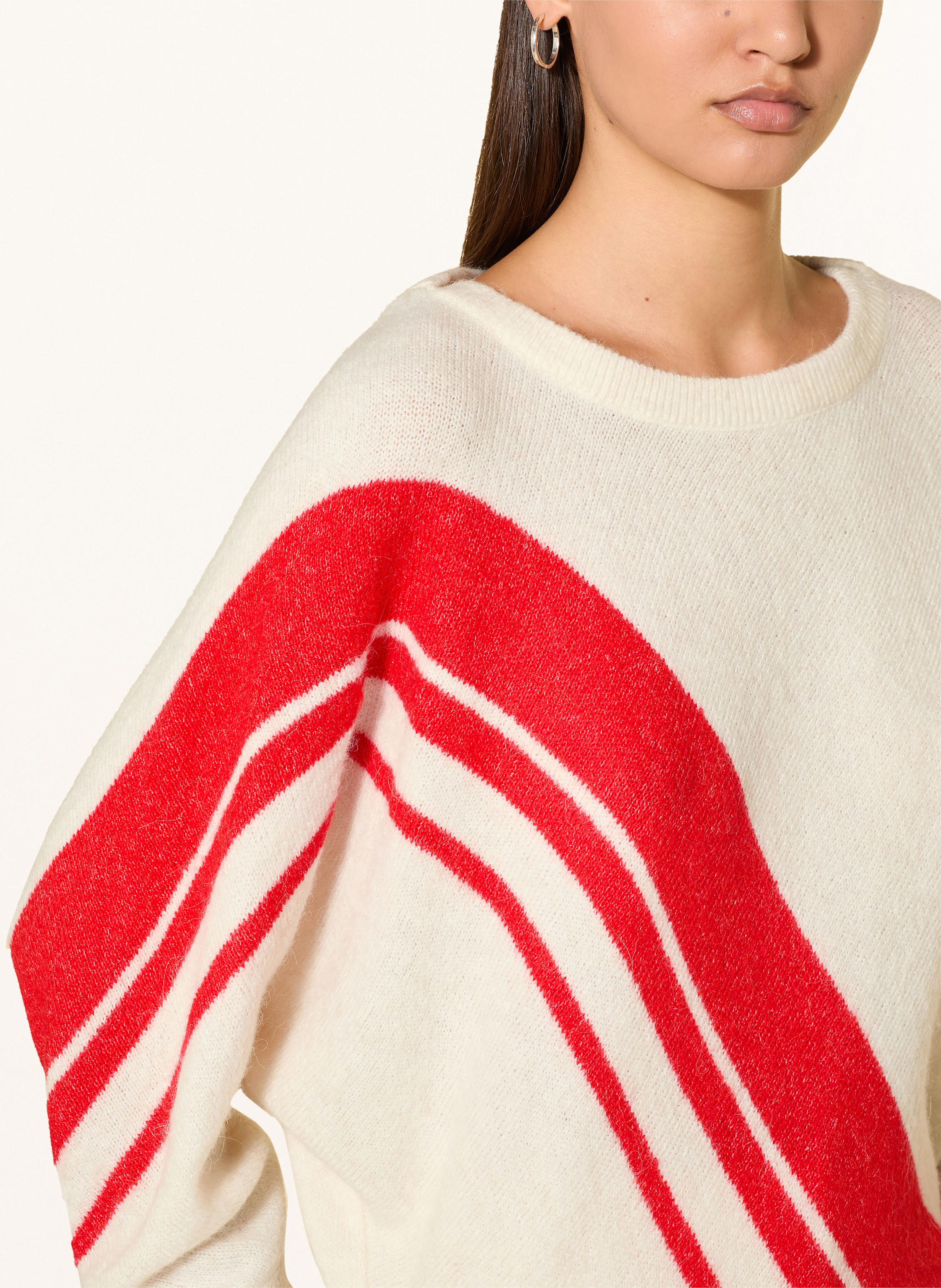 Thumbnail - Ichi Pullover Ihkamara weiss