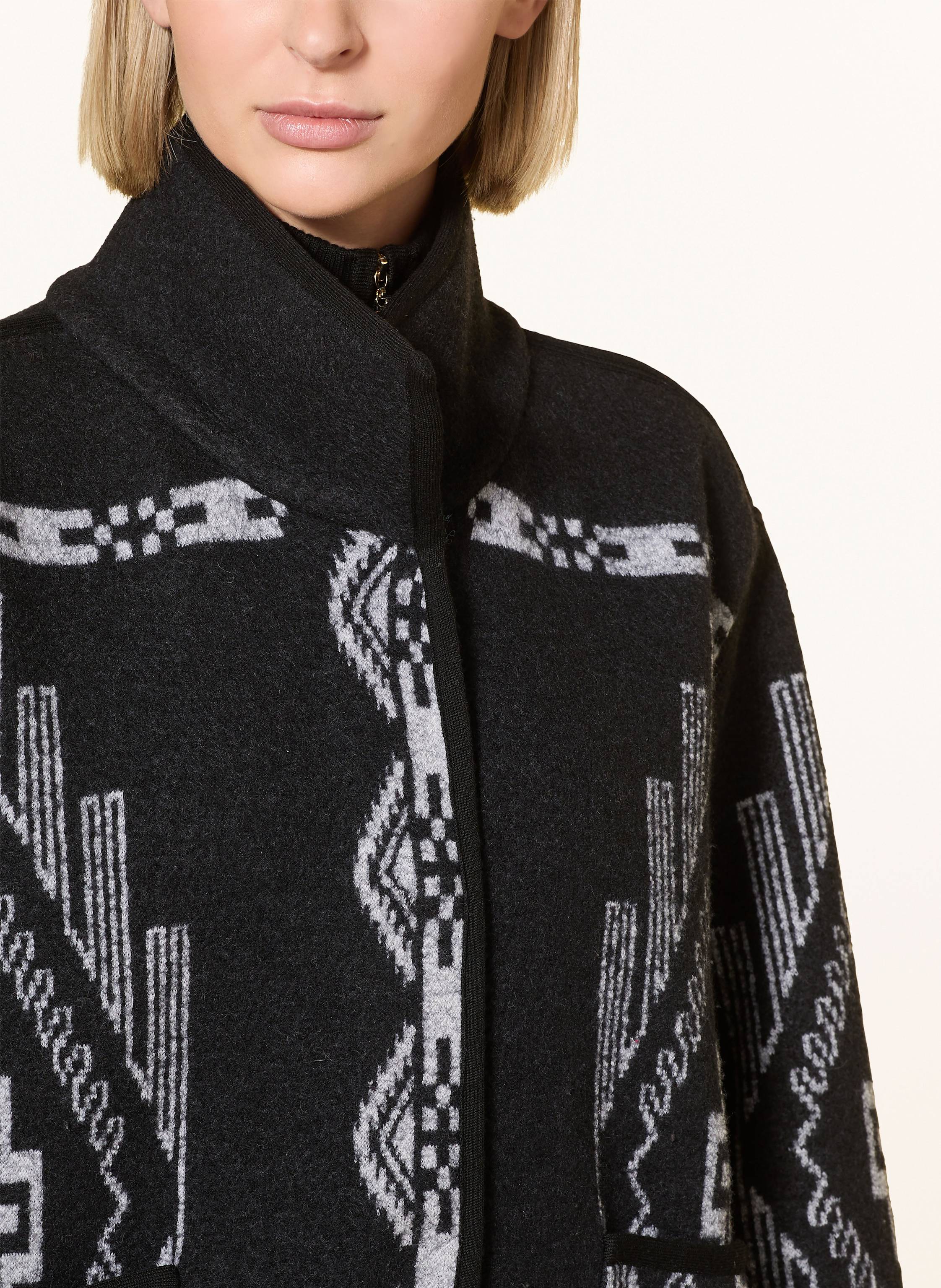 Thumbnail - We Norwegians Strickjacke Kautokeino schwarz