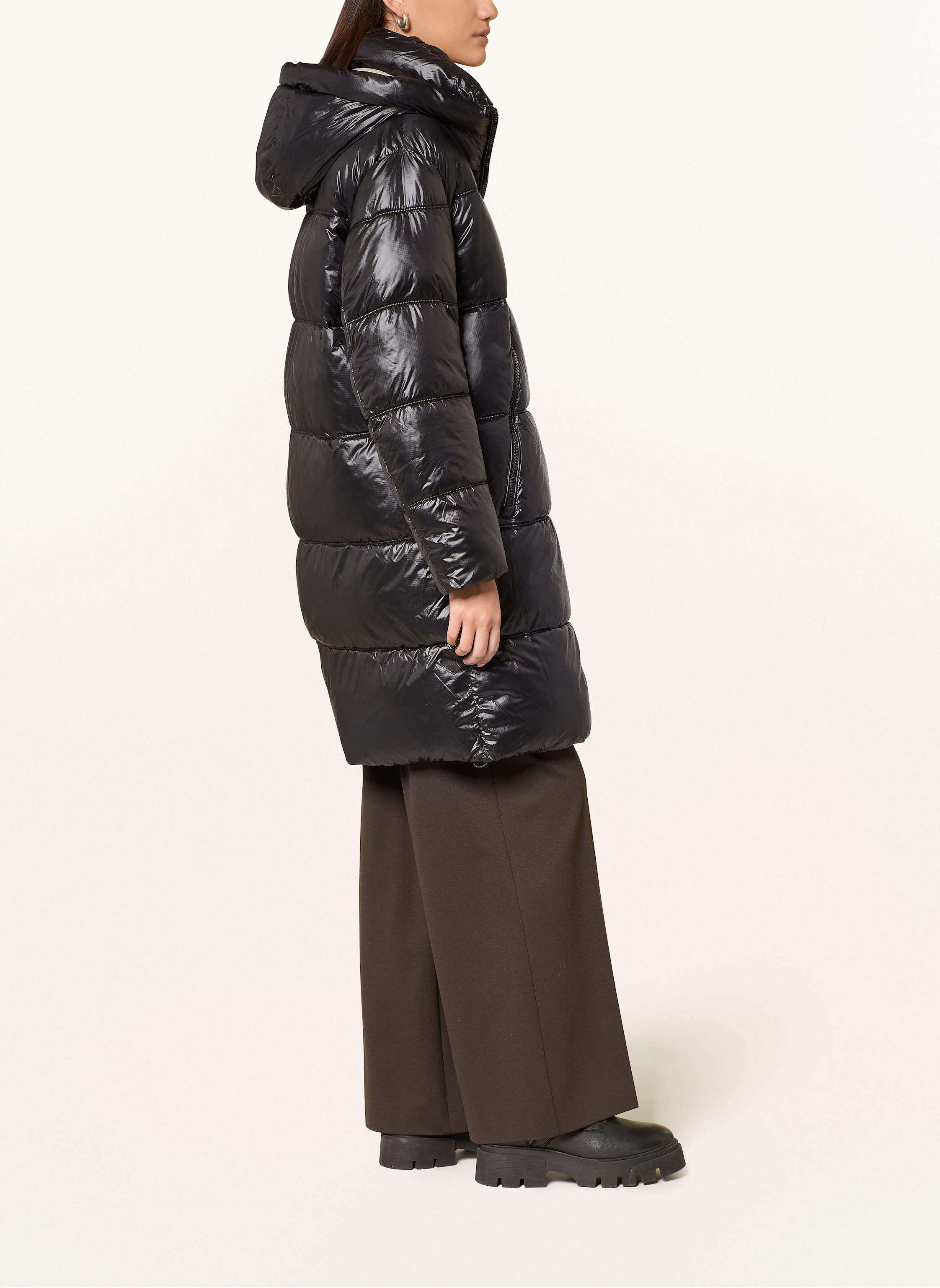 Thumbnail - Blauer Steppmantel Armory schwarz