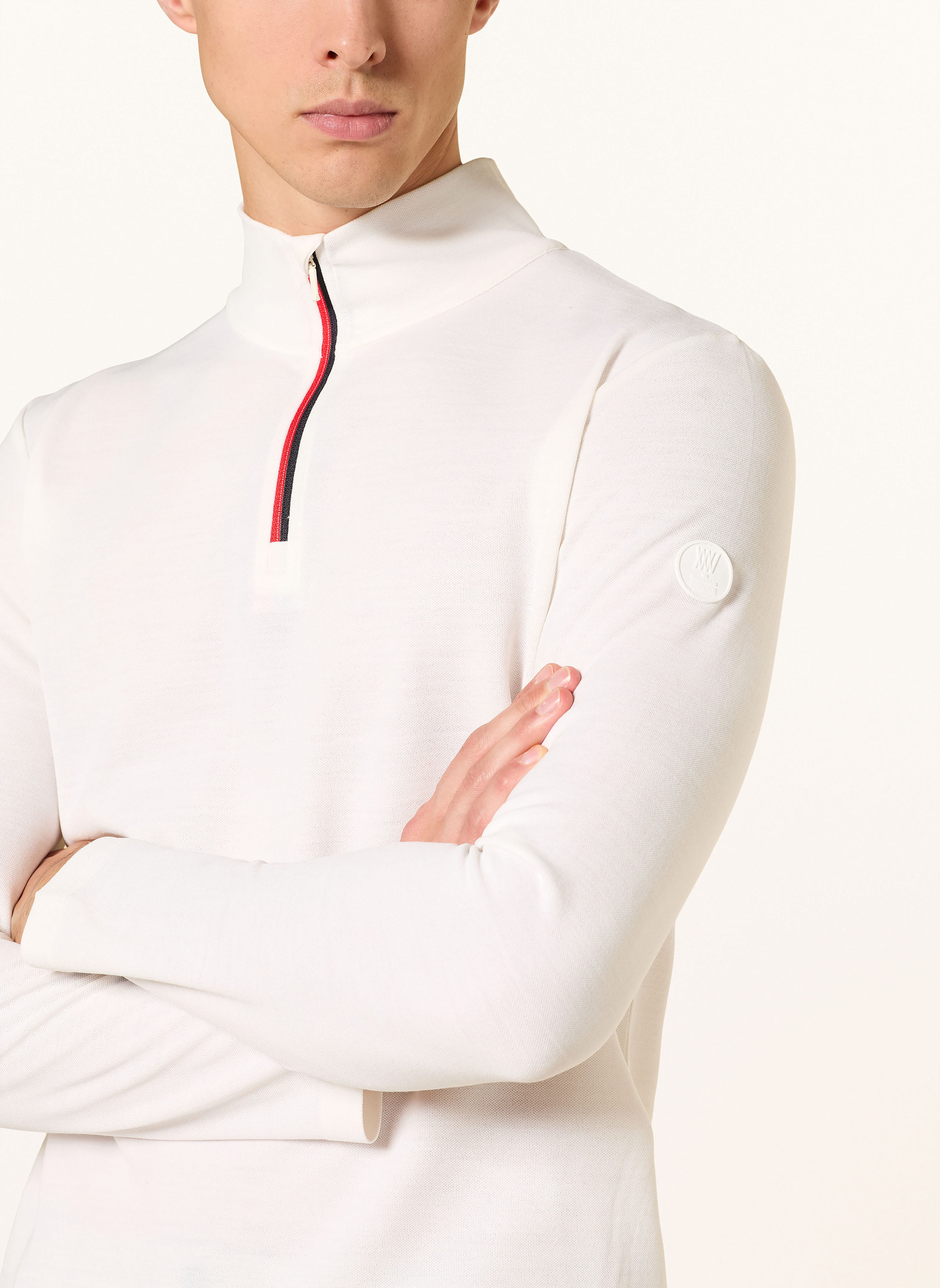 Thumbnail - We Norwegians Midlayer Moore Mit Merinowolle weiss