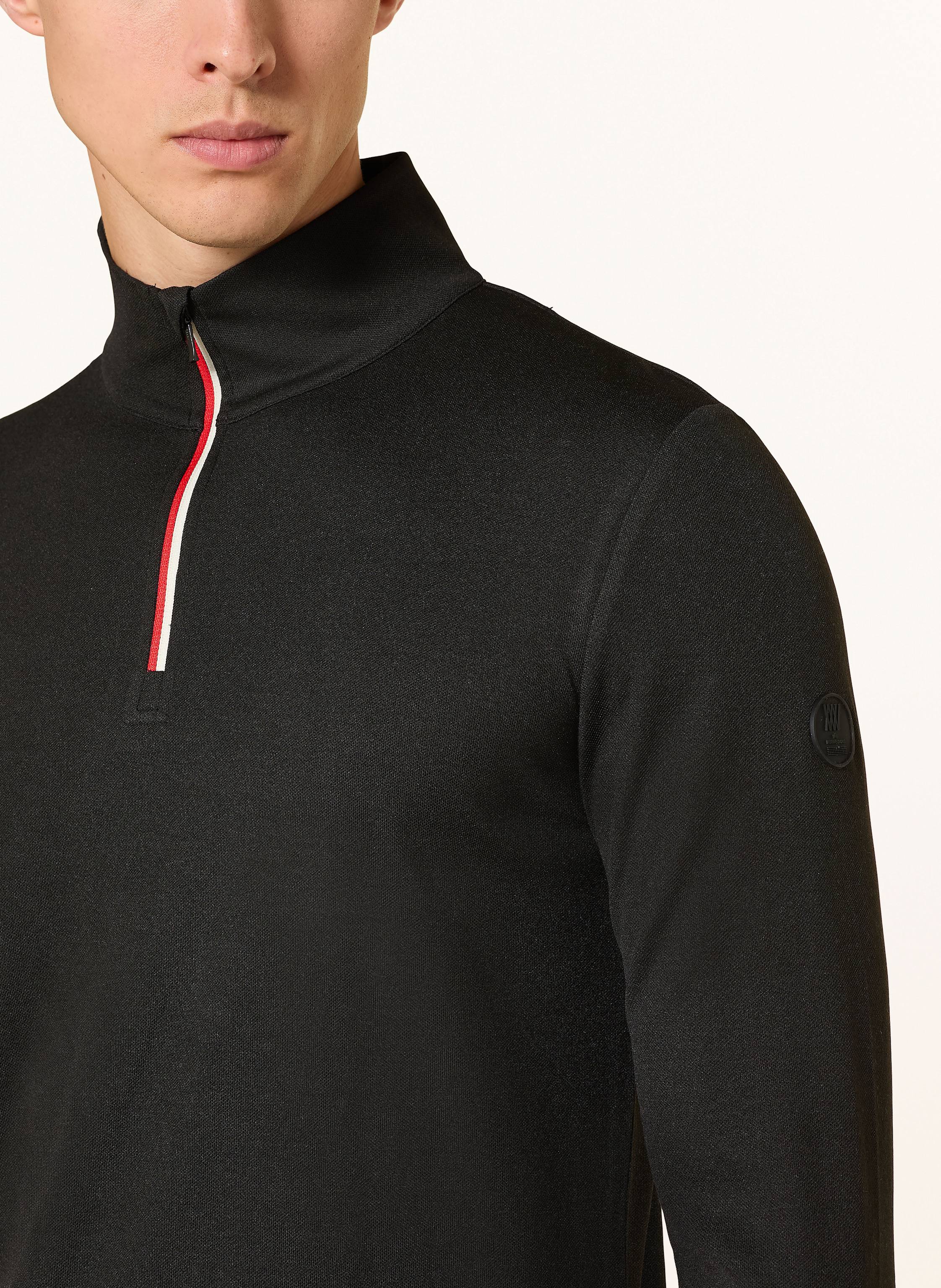 Thumbnail - We Norwegians Midlayer Moore Mit Merinowolle schwarz