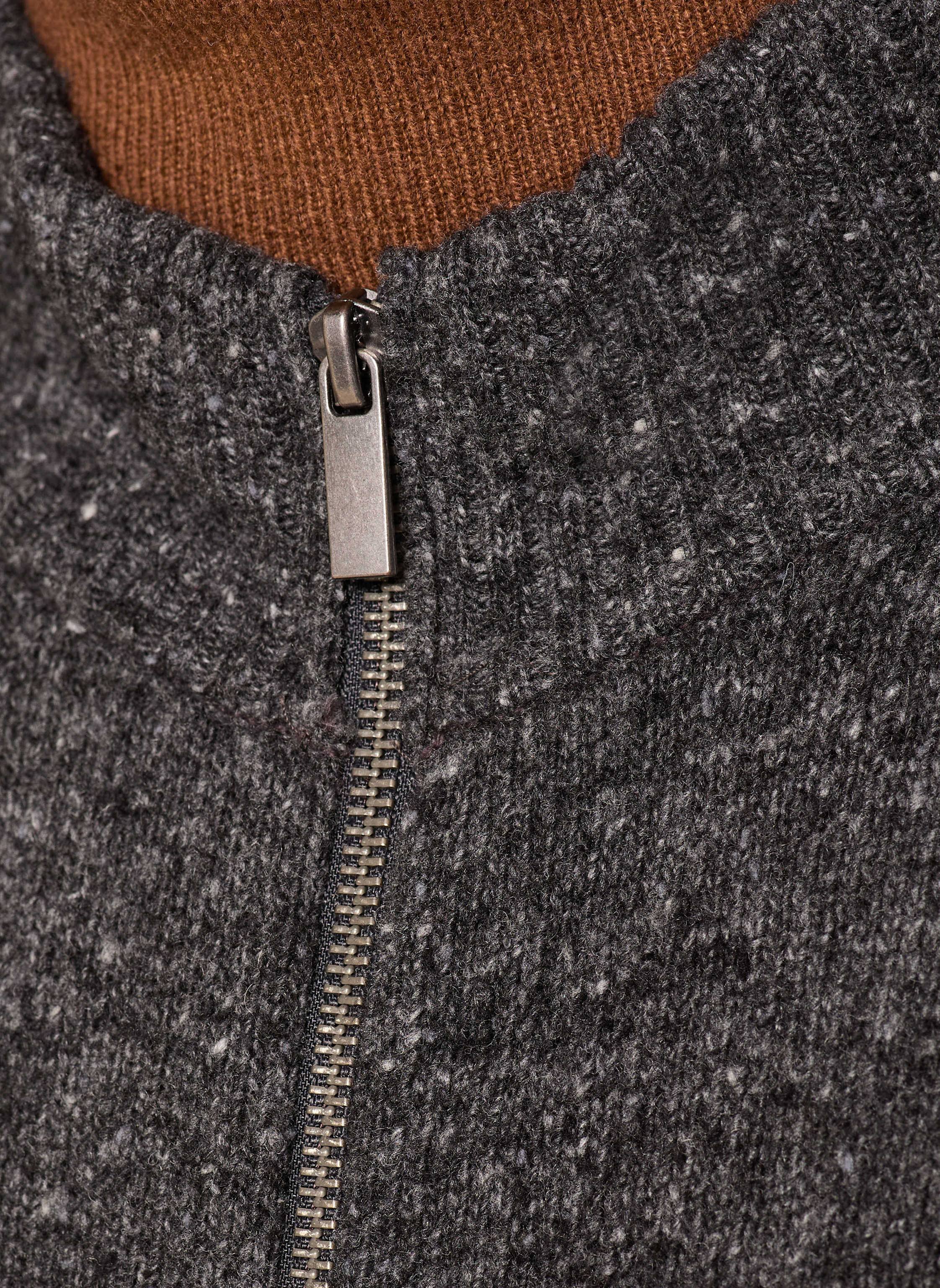 Thumbnail - Strokesman's Strickjacke grau