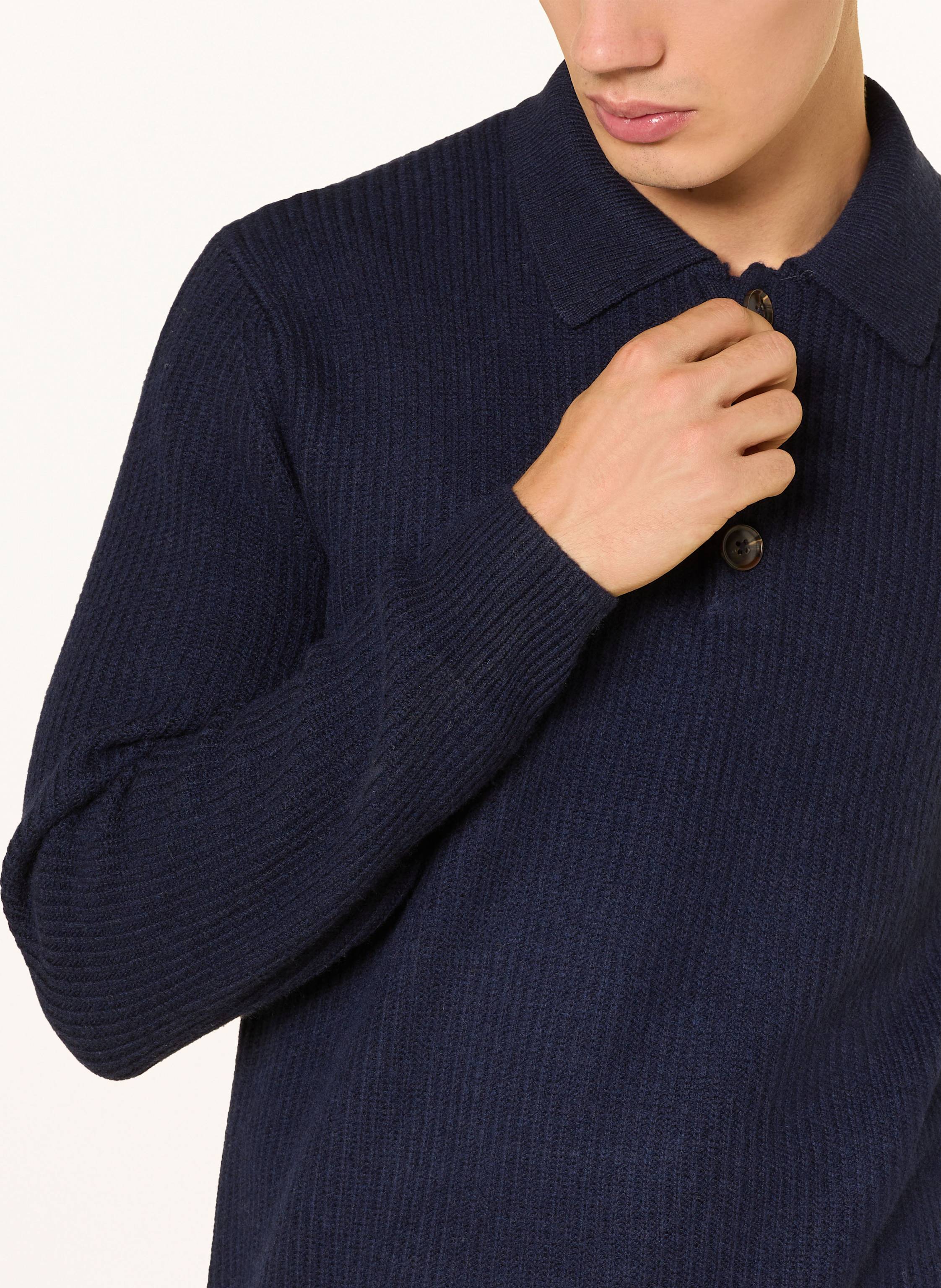 Thumbnail - Paul Strick-Poloshirt blau