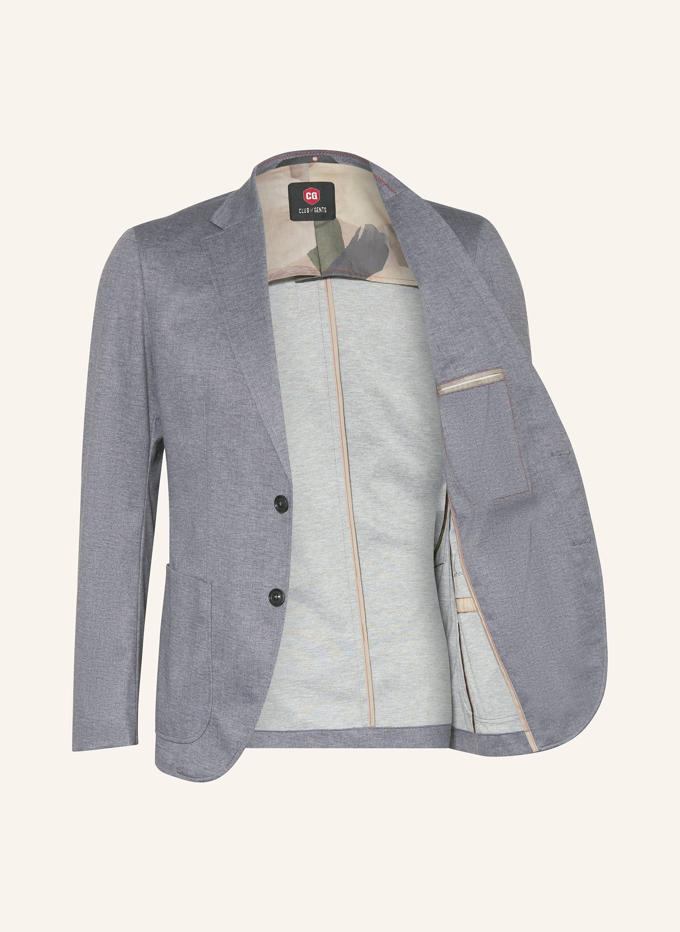 Thumbnail - Cg - Club Of Gents Anzugsakko Cg Carter Slim Fit Aus Jersey blau
