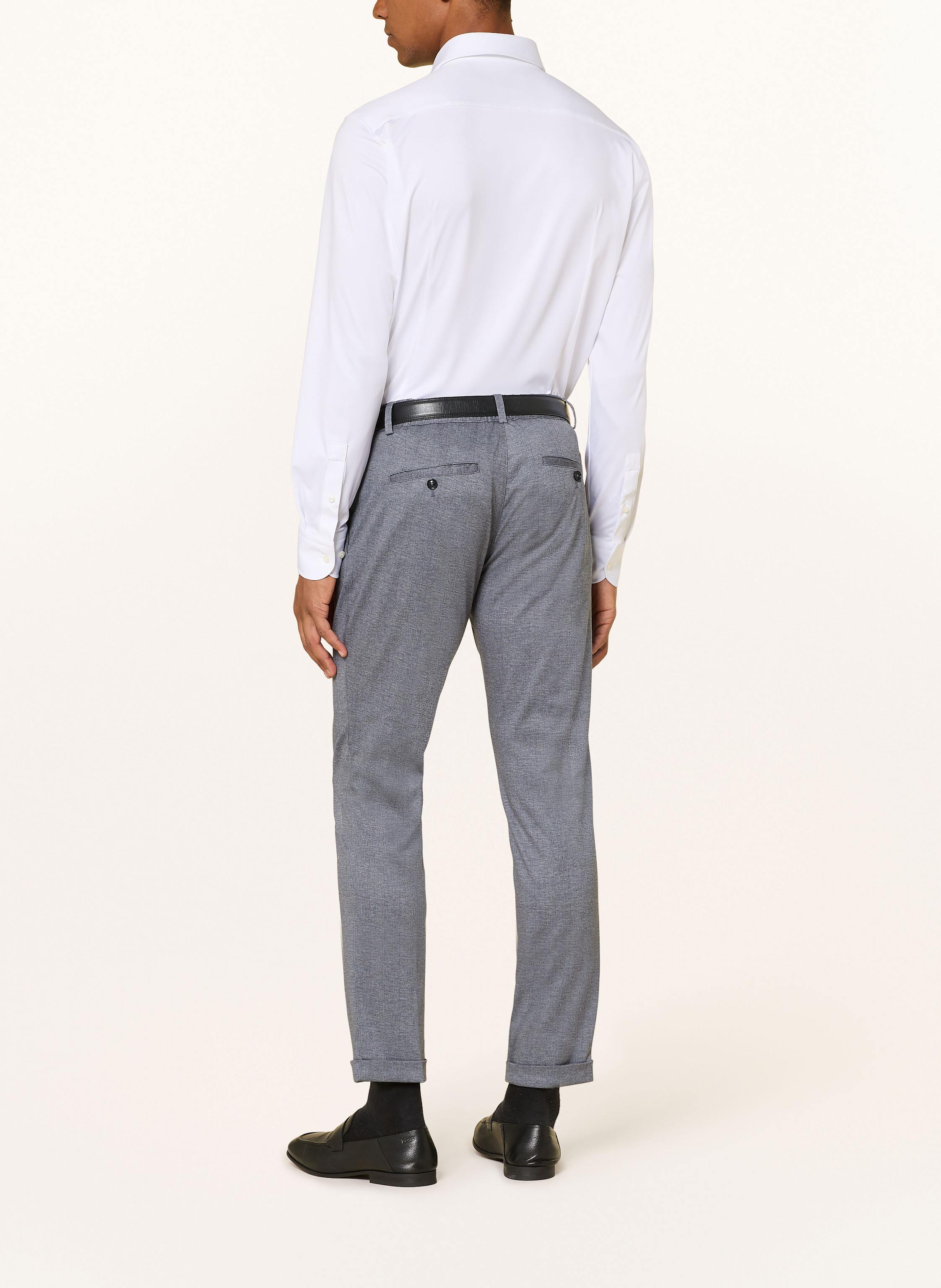 Thumbnail - Cg - Club Of Gents Anzughose Cg Clow Slim Fit Aus Jersey blau