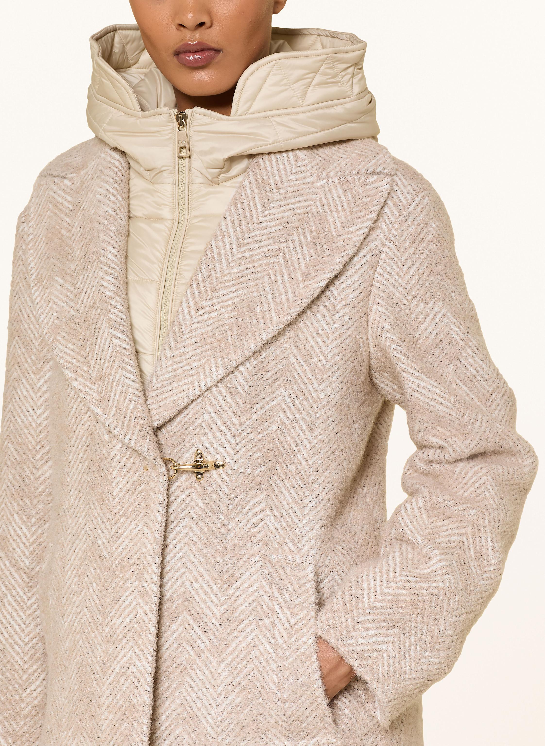 Thumbnail - Fay Mantel Mit Herausnehmbarer Blende beige