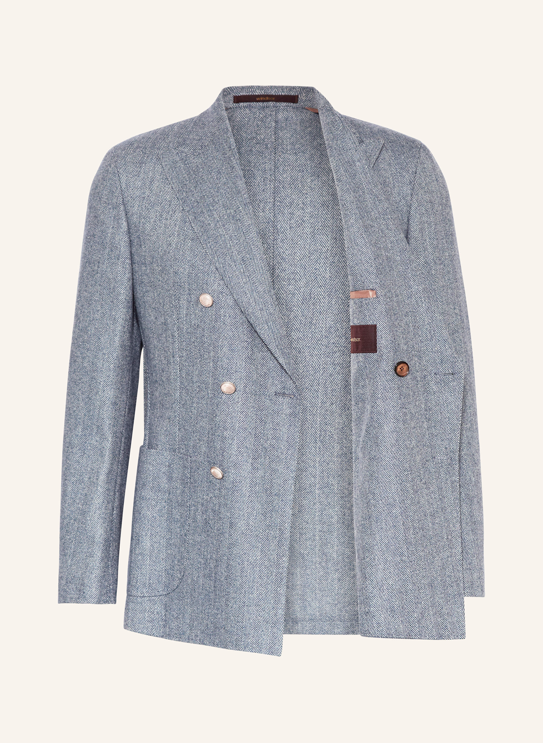 Thumbnail - Windsor. Sakko Salio Shaped Fit blau