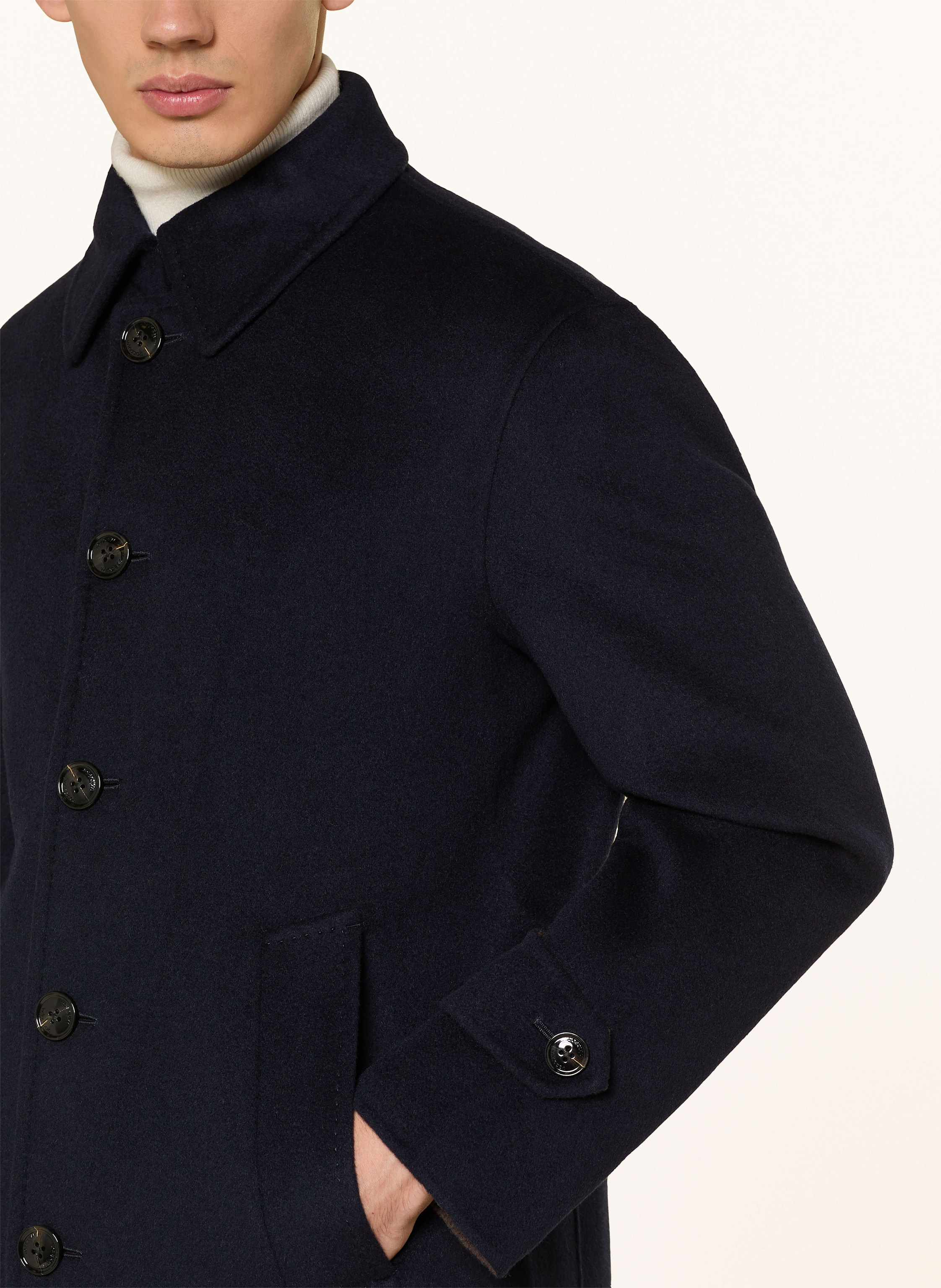 Thumbnail - Windsor. Wollmantel Dopo blau