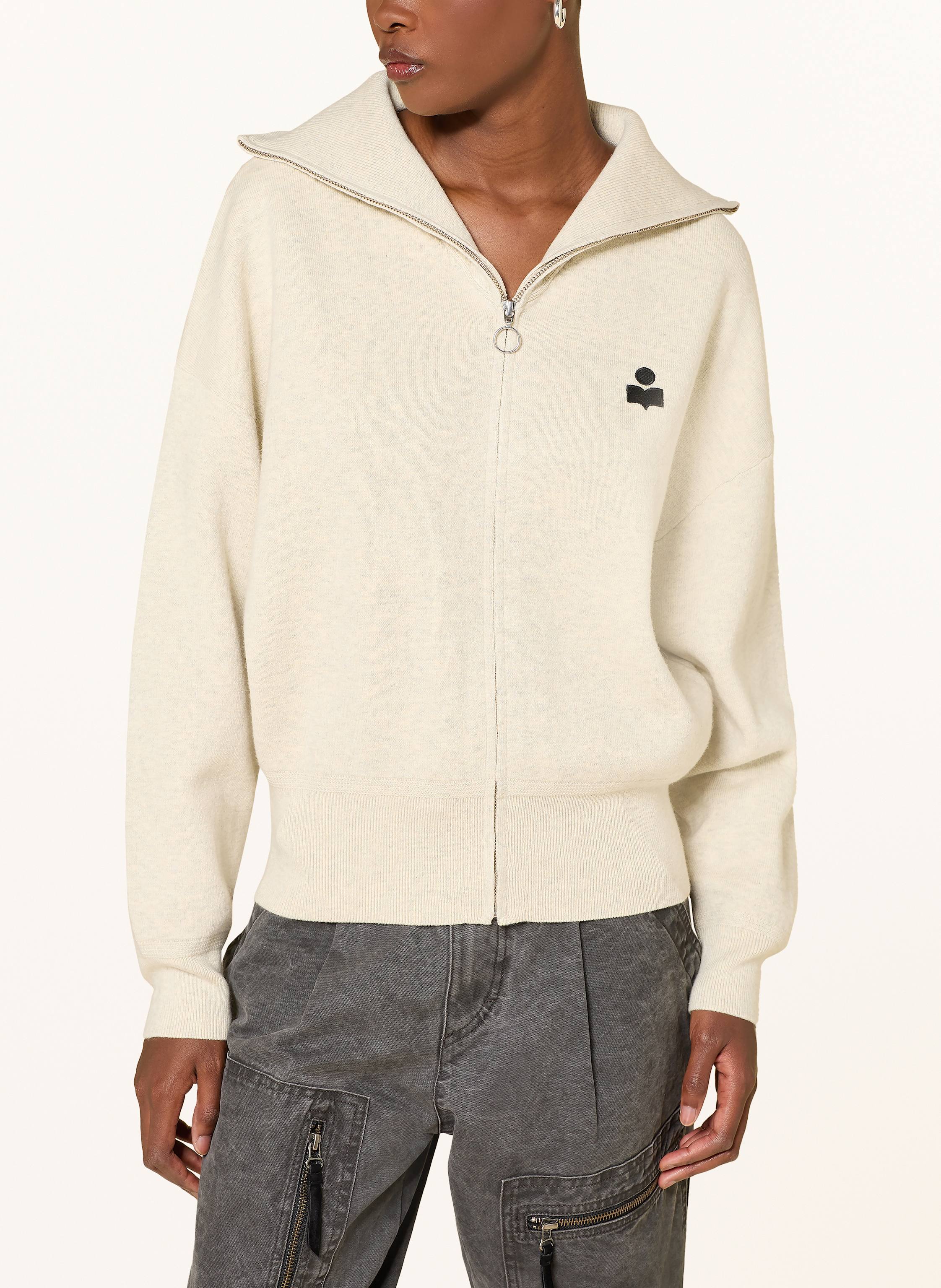 Thumbnail - Marant Étoile Strickjacke Axelle grau