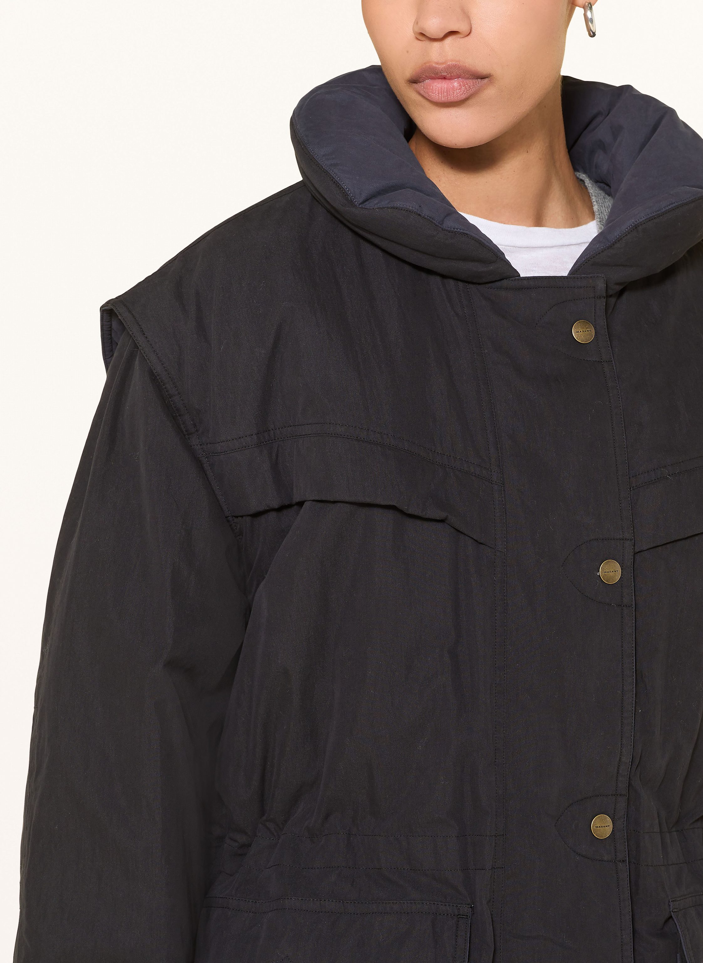 Thumbnail - Marant Étoile Jacke Damone grau