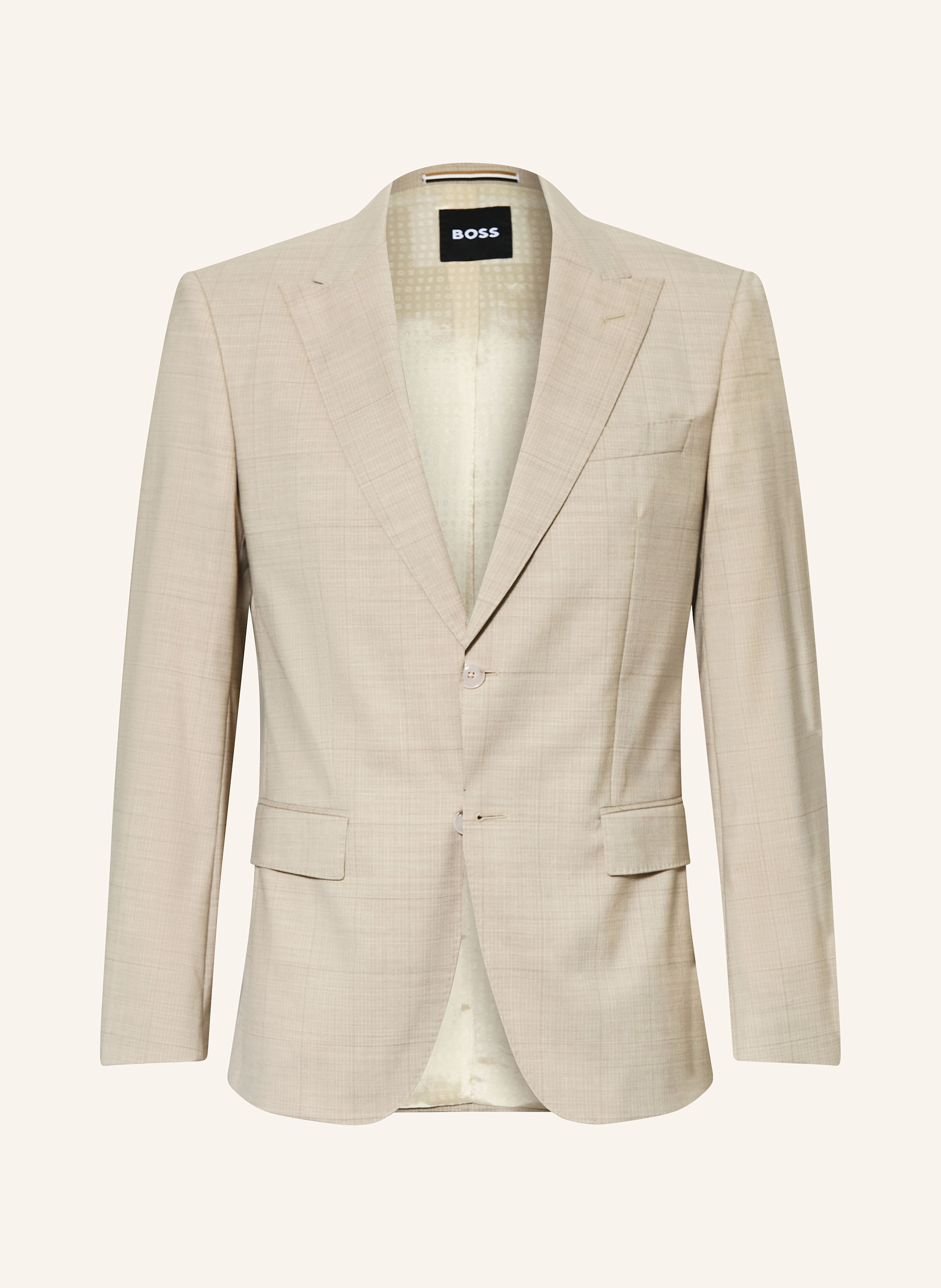Boss Boss Sakko Huge Slim Fit beige in 131 Open White