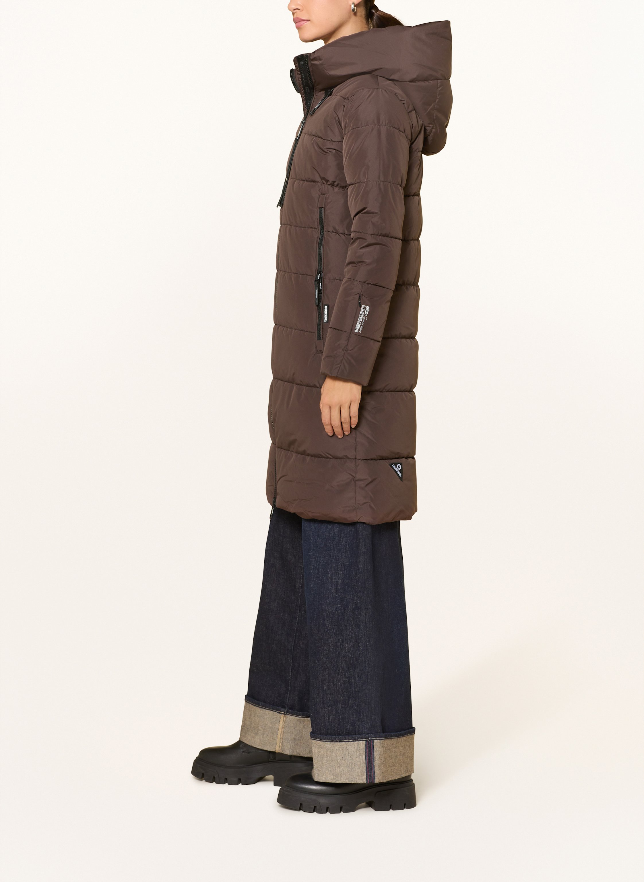 Thumbnail - Khujo Steppmantel jilias5 braun