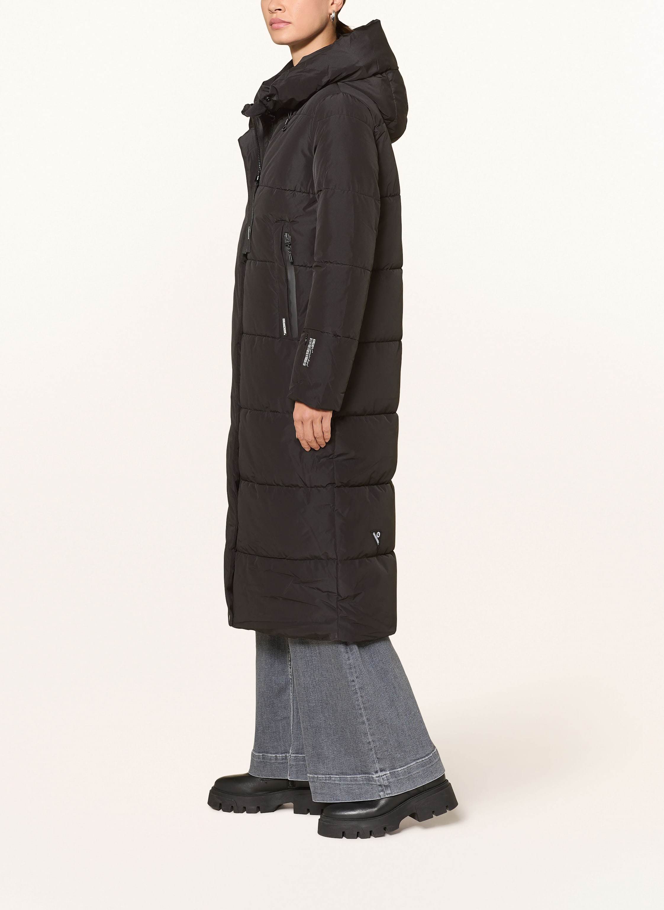 Thumbnail - Khujo Steppmantel soulani4 schwarz