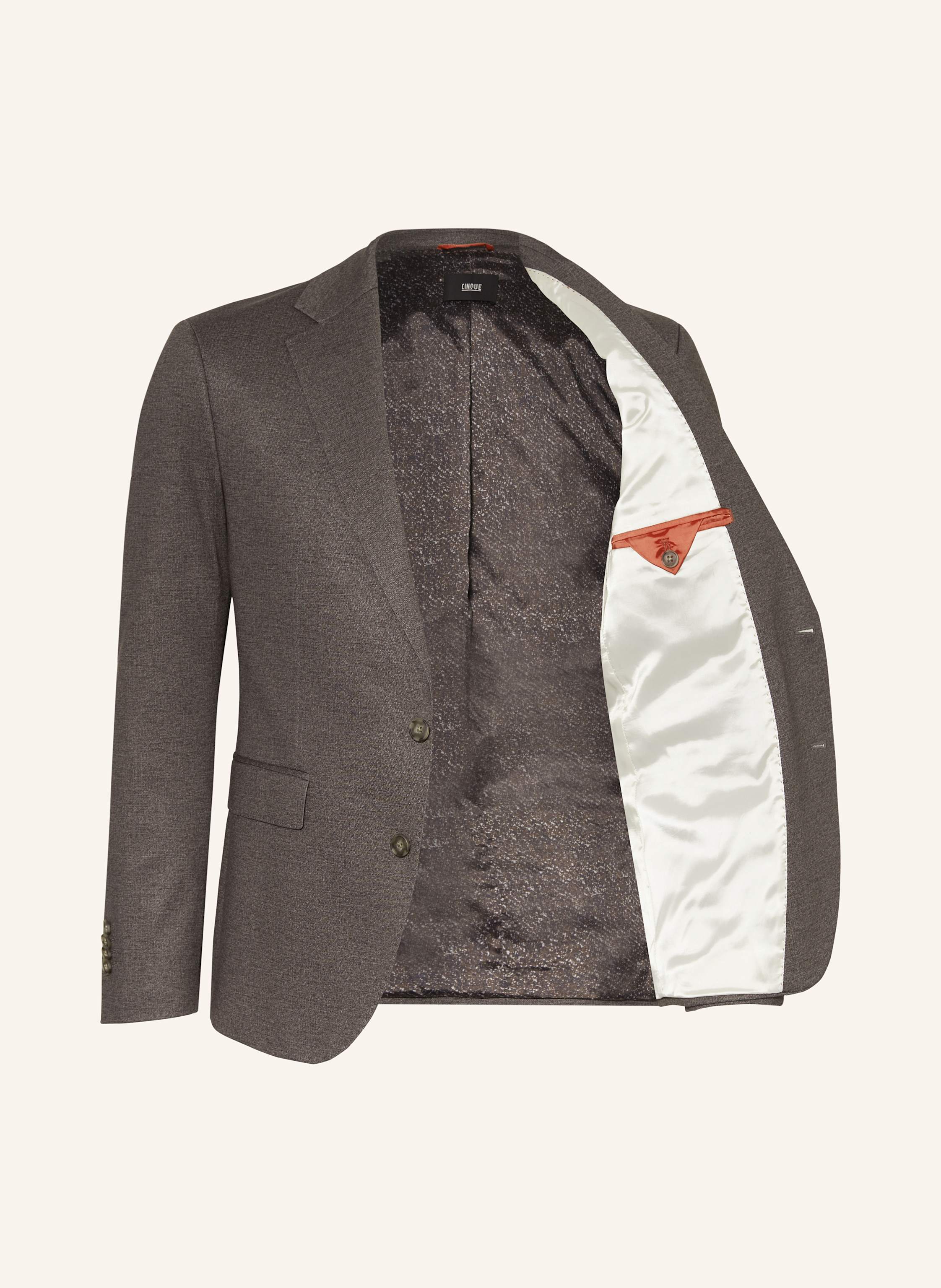 Thumbnail - Cinque Anzugsakko Cidata Regular Fit braun
