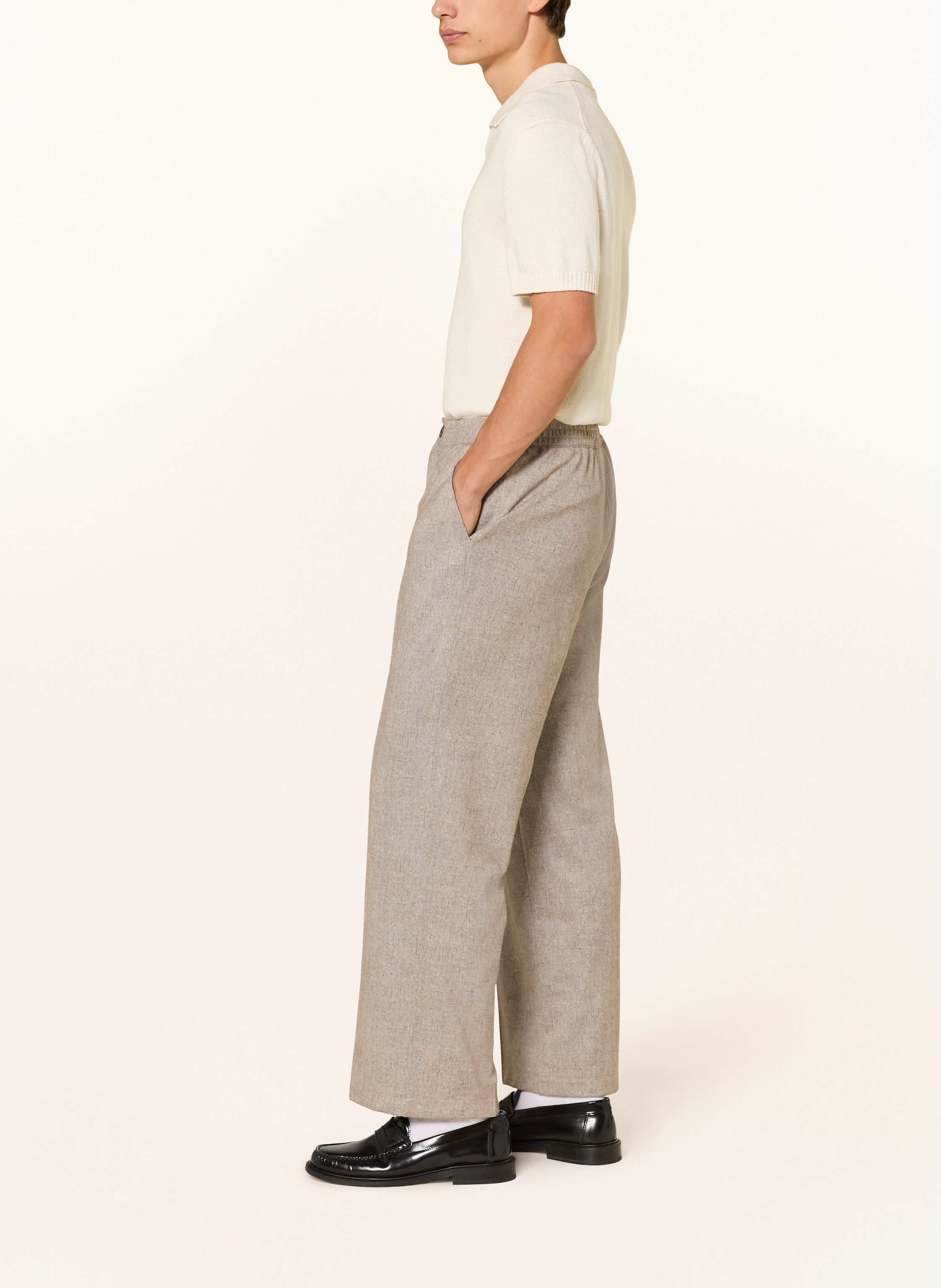 Thumbnail - Scotch & Soda Chino Relaxed Straight Fit beige