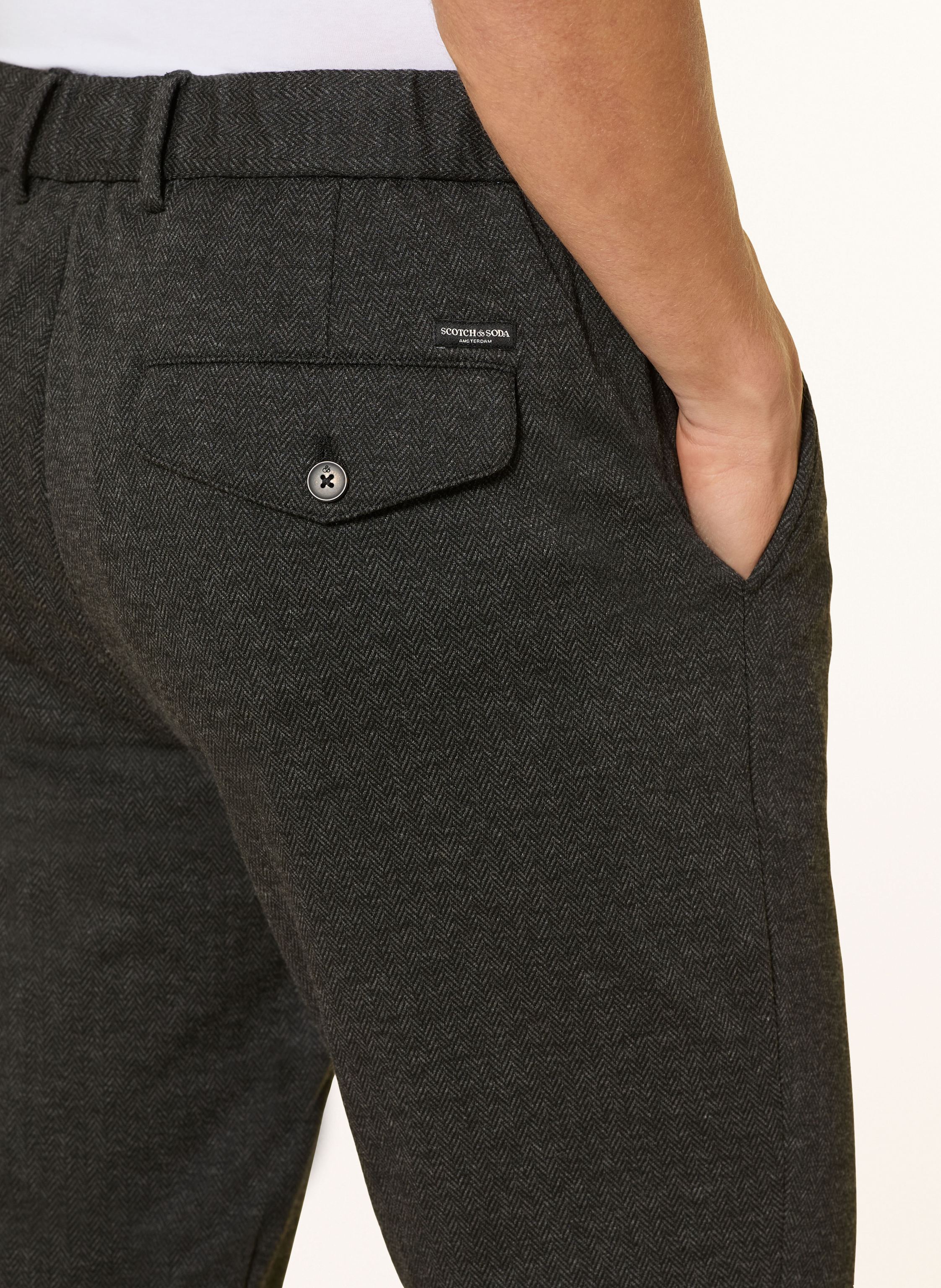 Thumbnail - Scotch & Soda Chino Finch Regular Tapered Fit grau