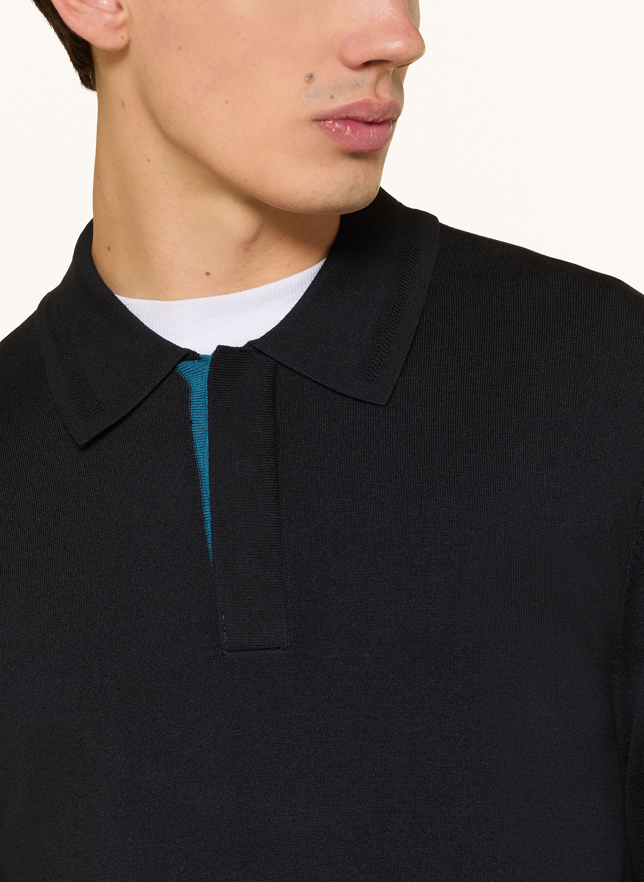 Thumbnail - Scotch & Soda Strick-Poloshirt blau