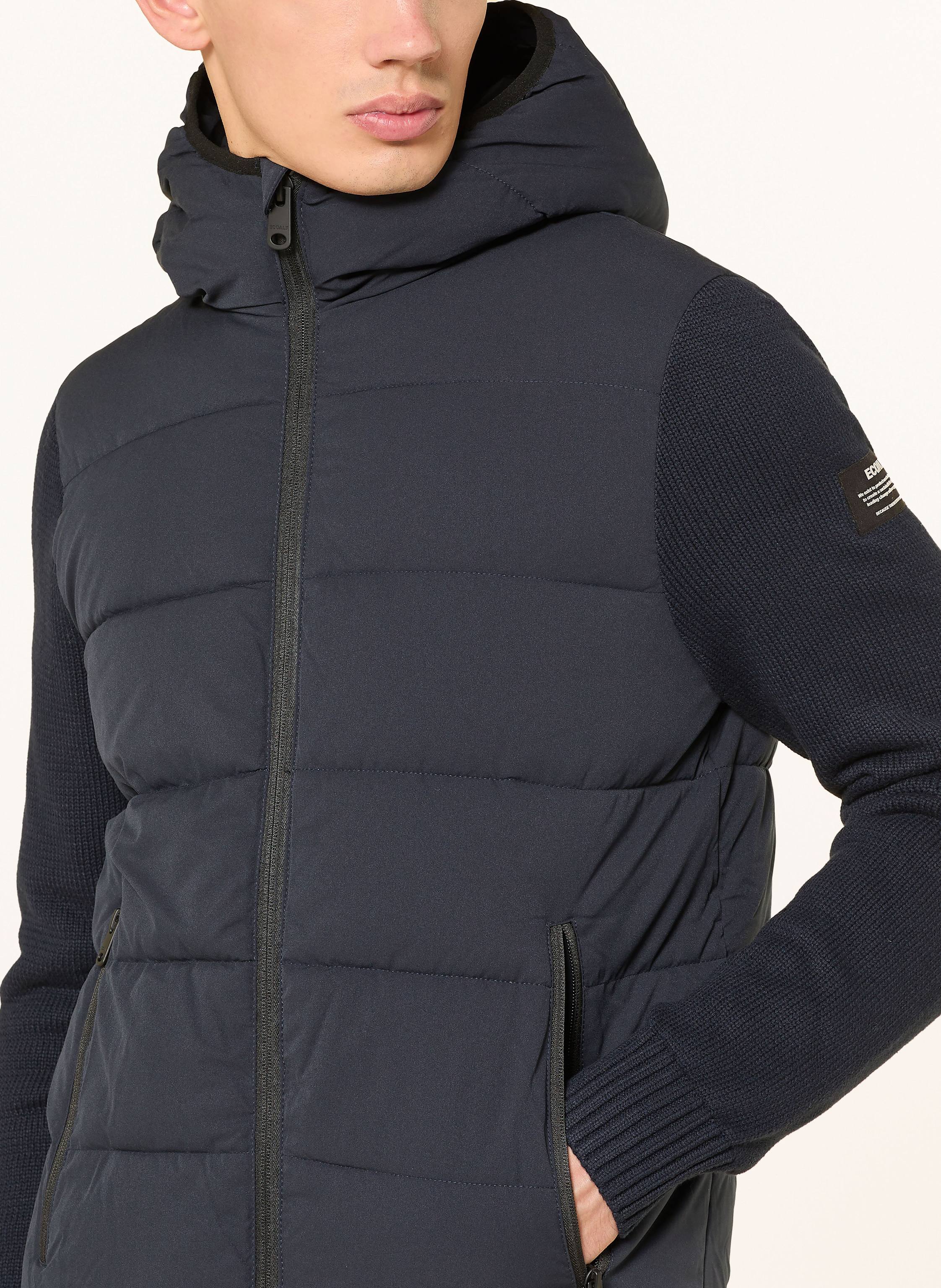 Thumbnail - Ecoalf Steppjacke Im Materialmix blau