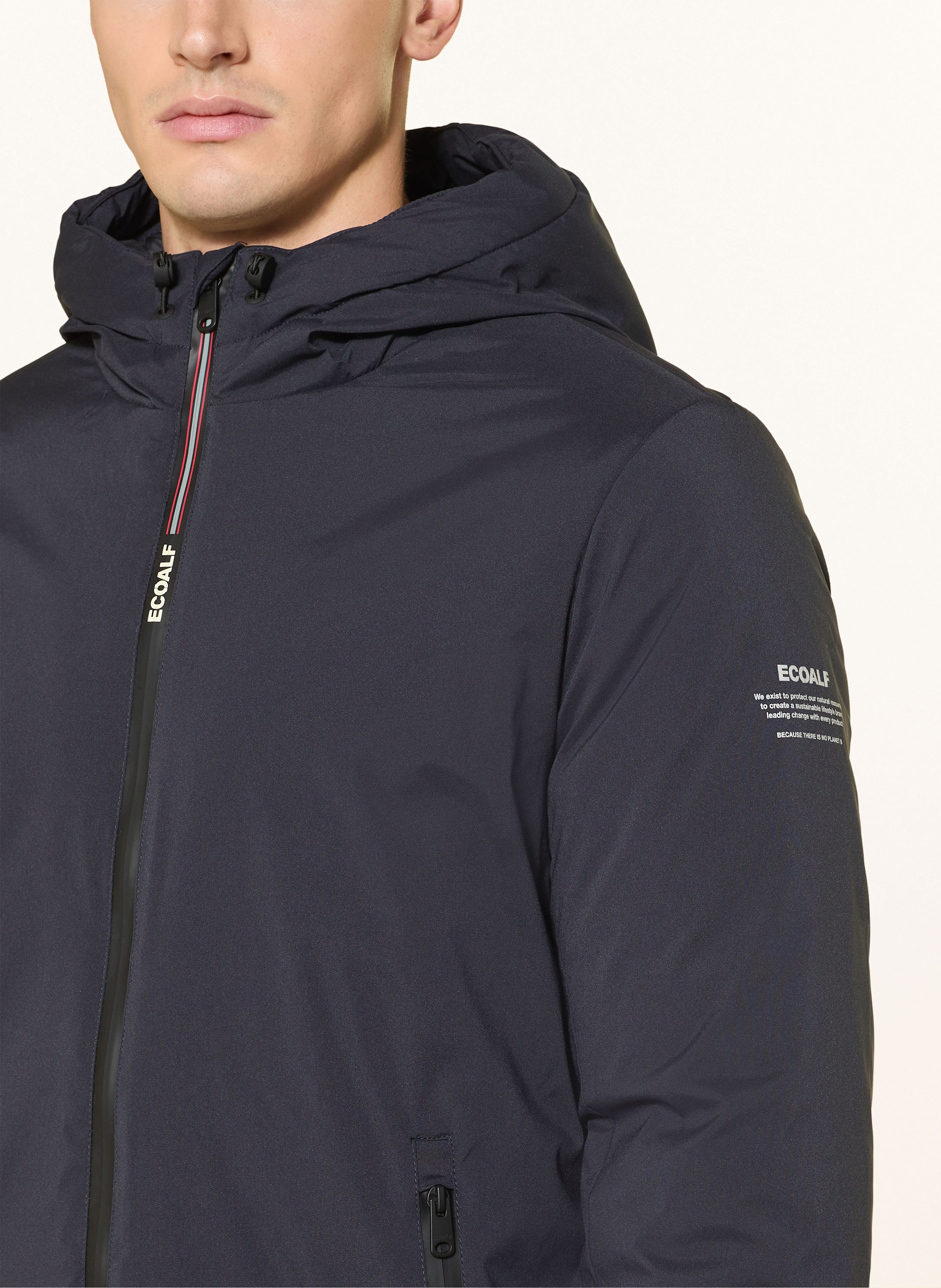 Thumbnail - Ecoalf Parka Pasu blau