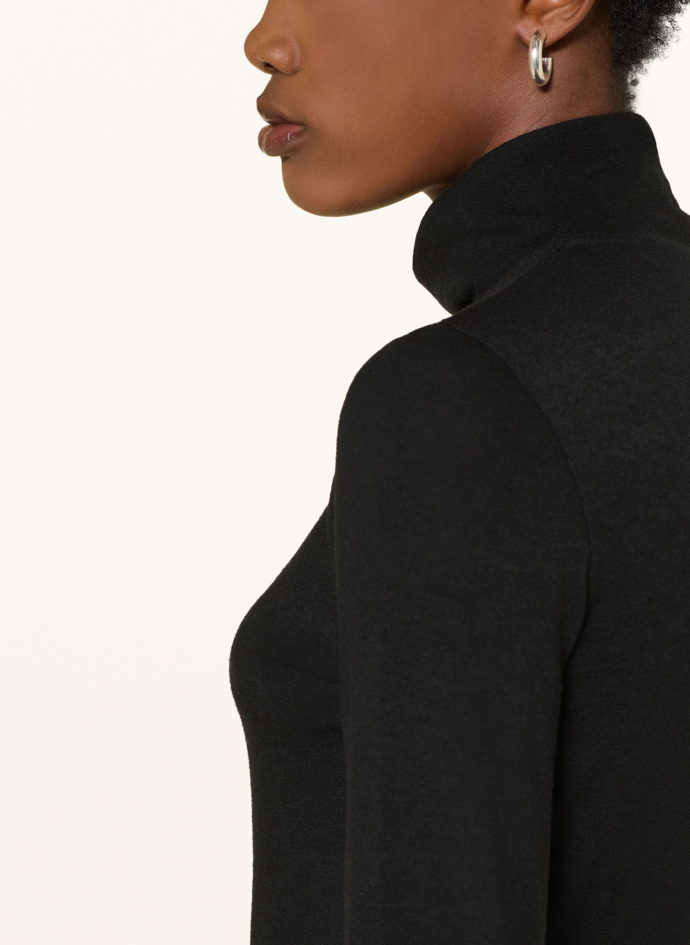 Thumbnail - Windsor. Rollkragenshirt schwarz