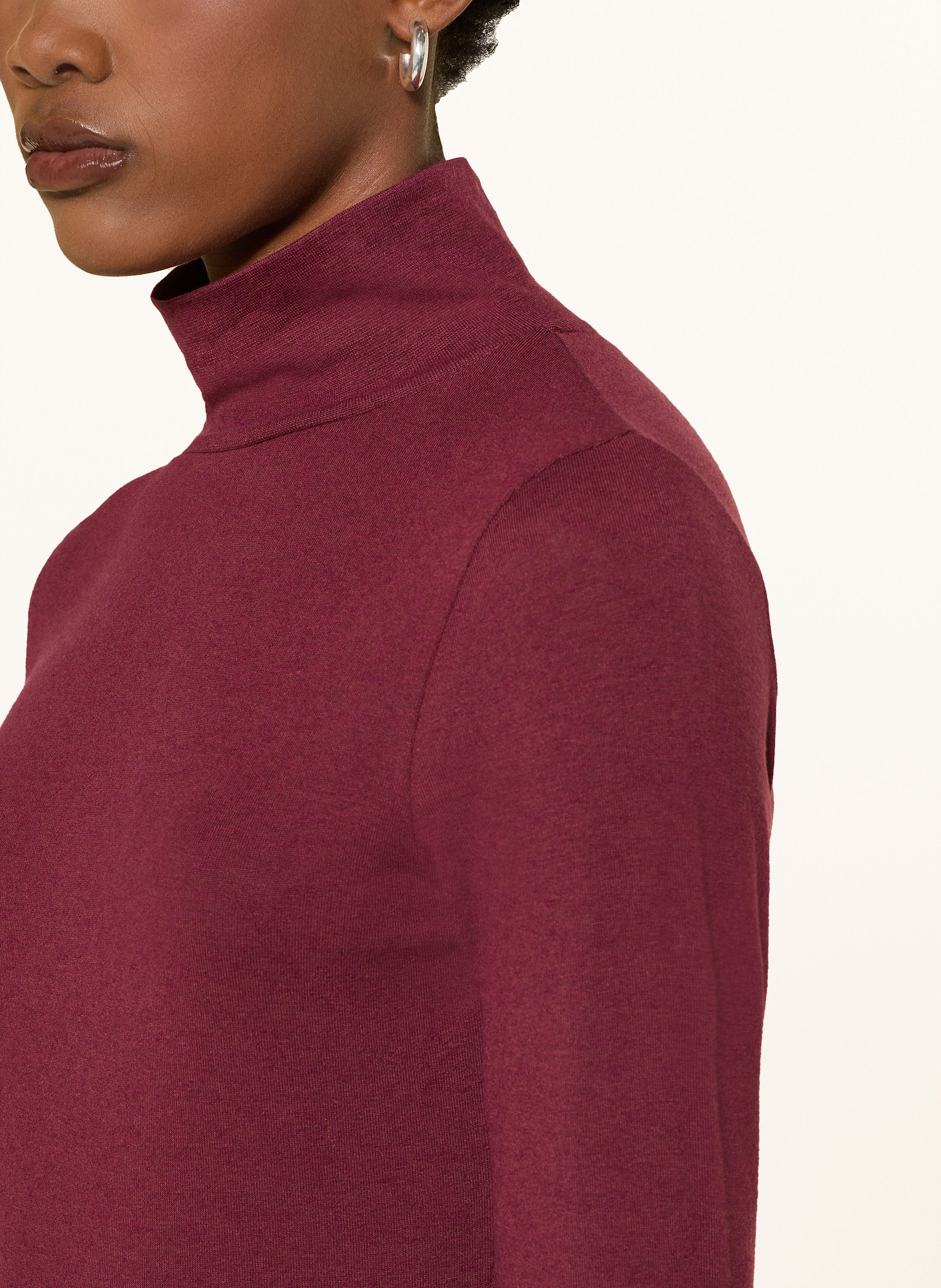 Thumbnail - Windsor. Rollkragenshirt rot