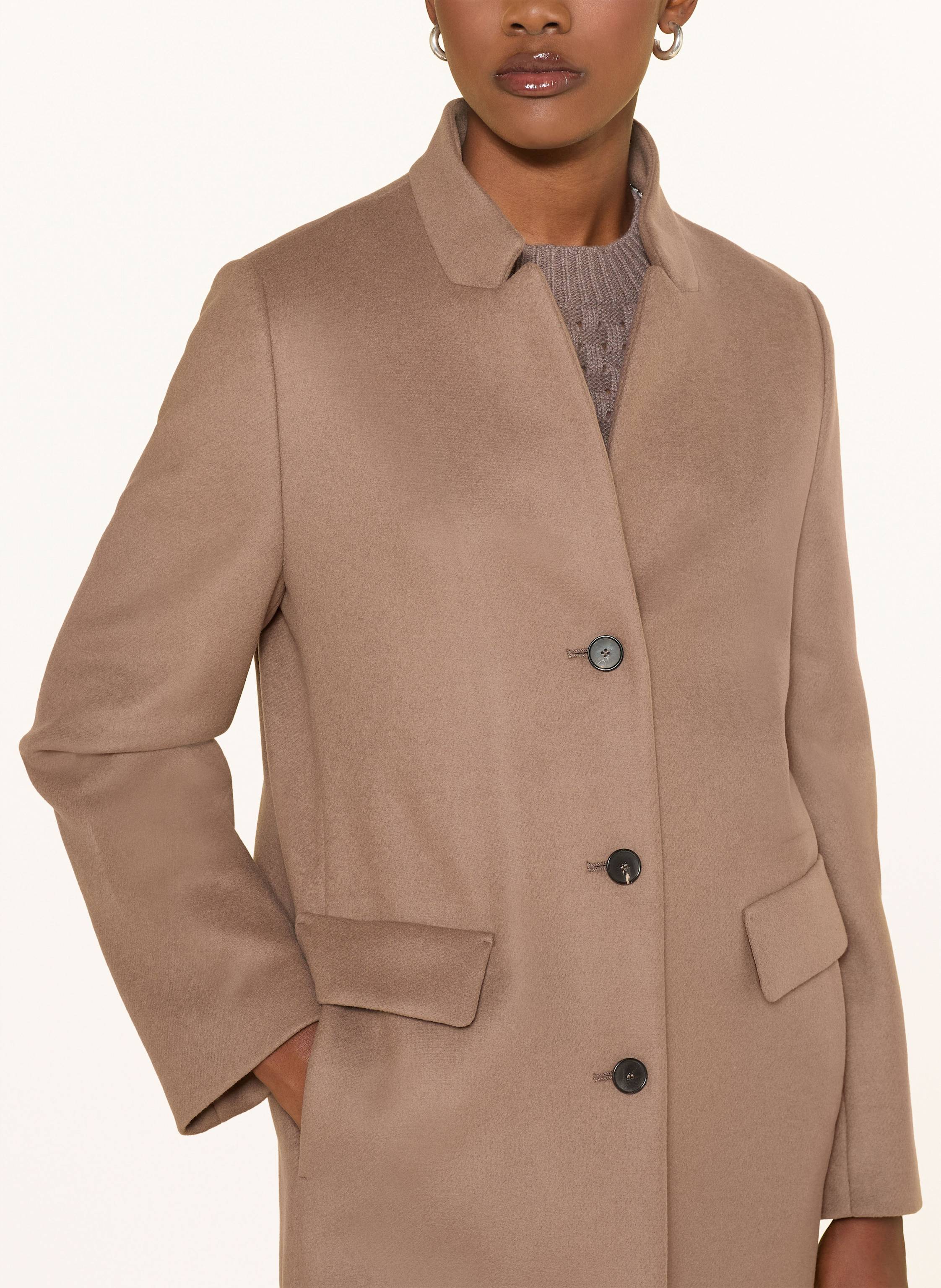 Thumbnail - Windsor. Wollmantel braun