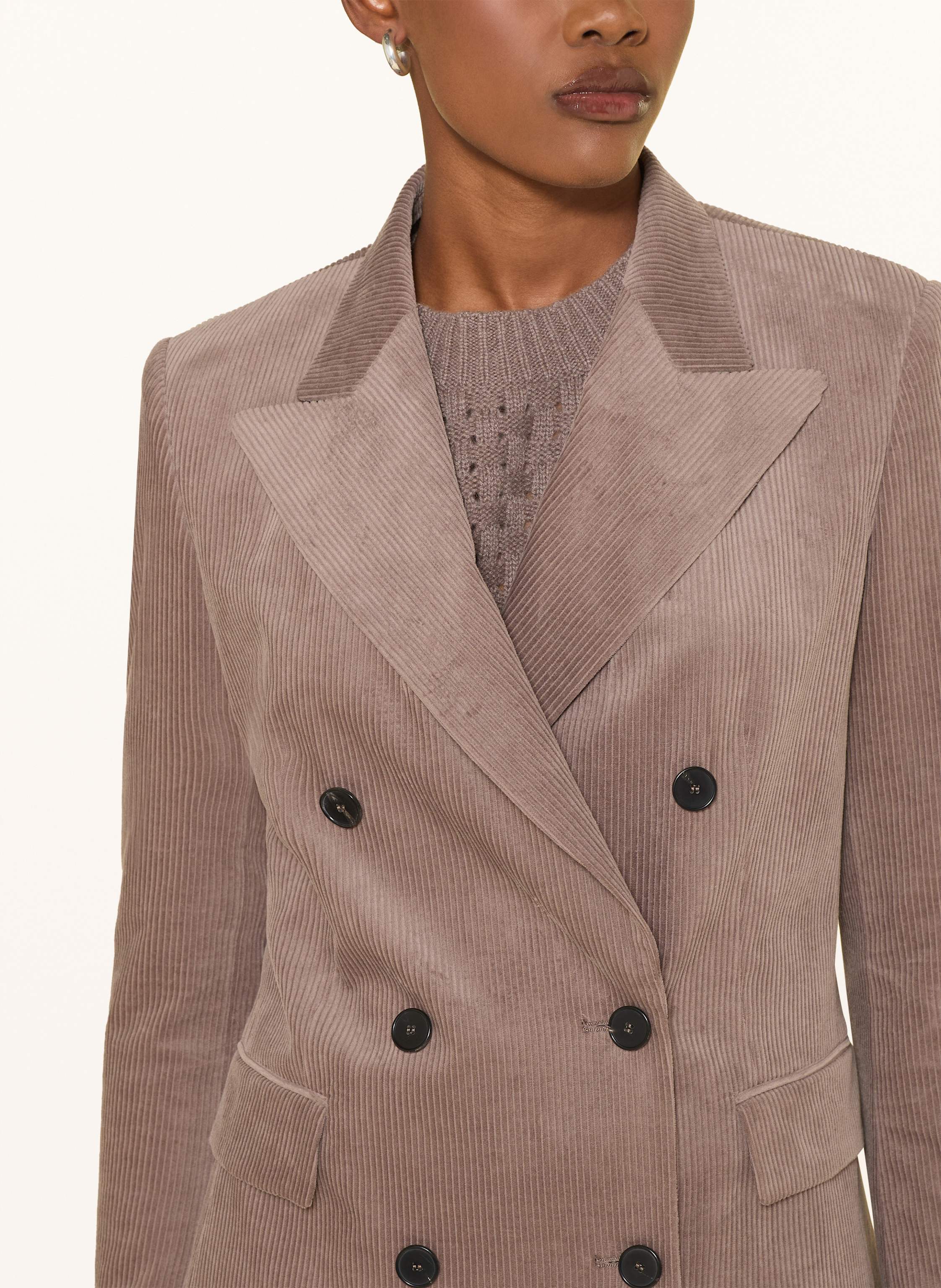 Thumbnail - Windsor. Cordblazer beige