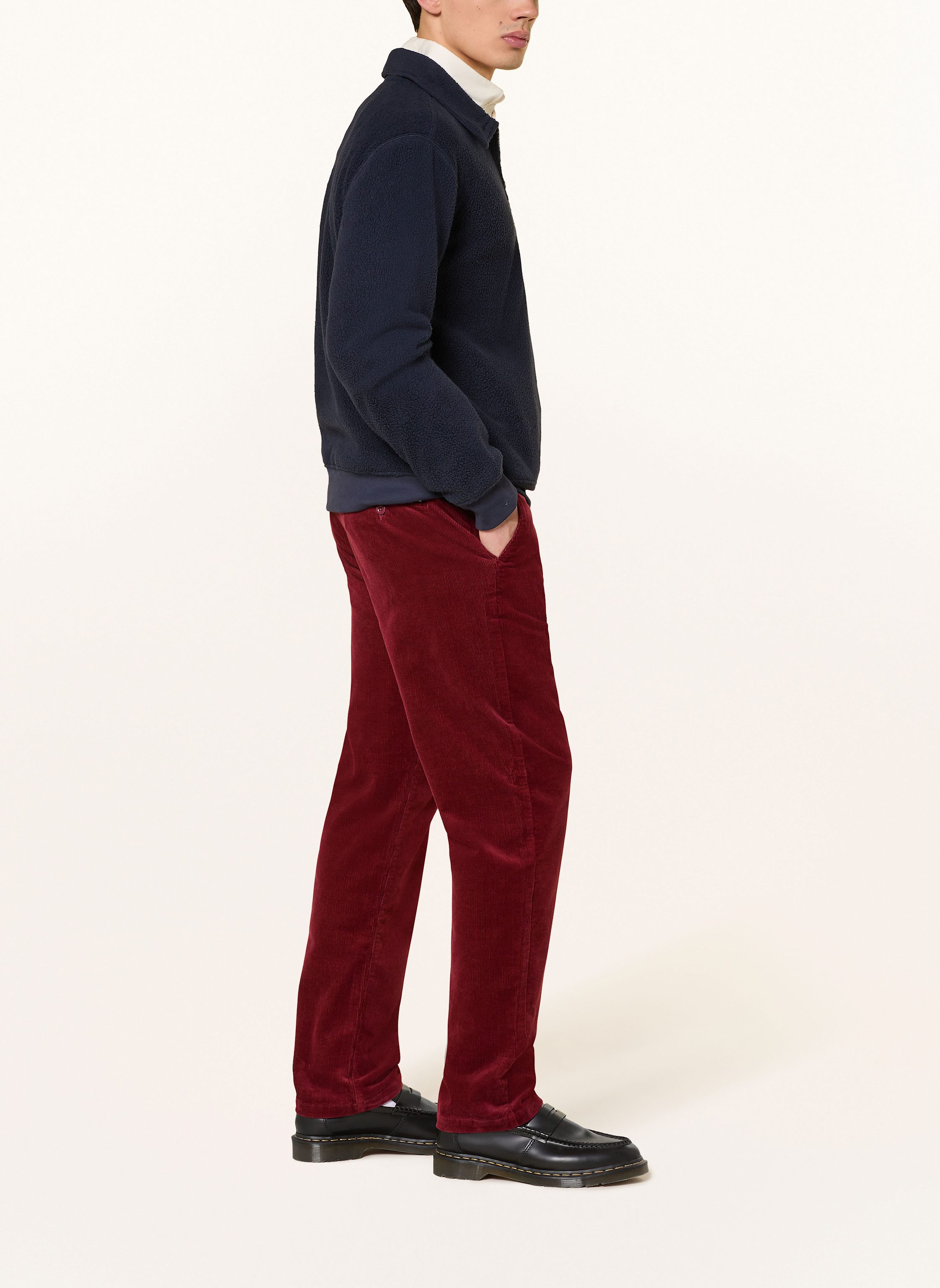 Thumbnail - Gant Cordhose Regular Fit rot