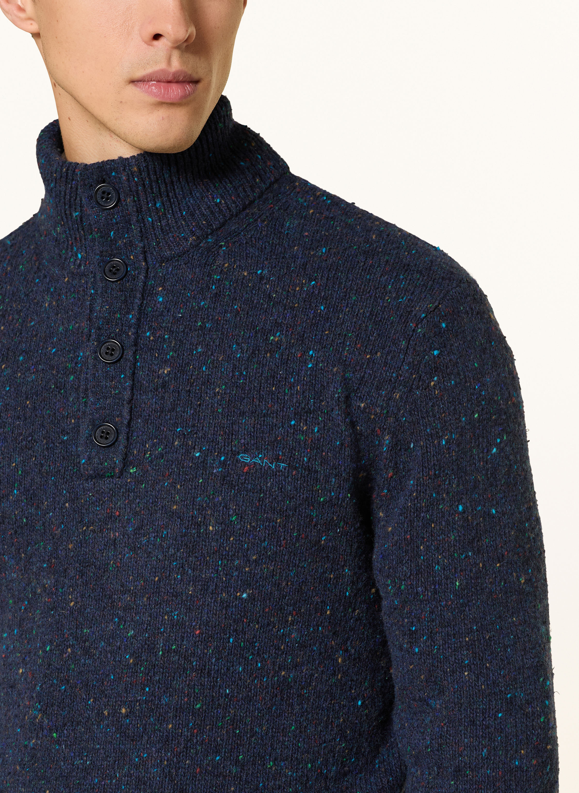 Thumbnail - Gant Stricktroyer blau