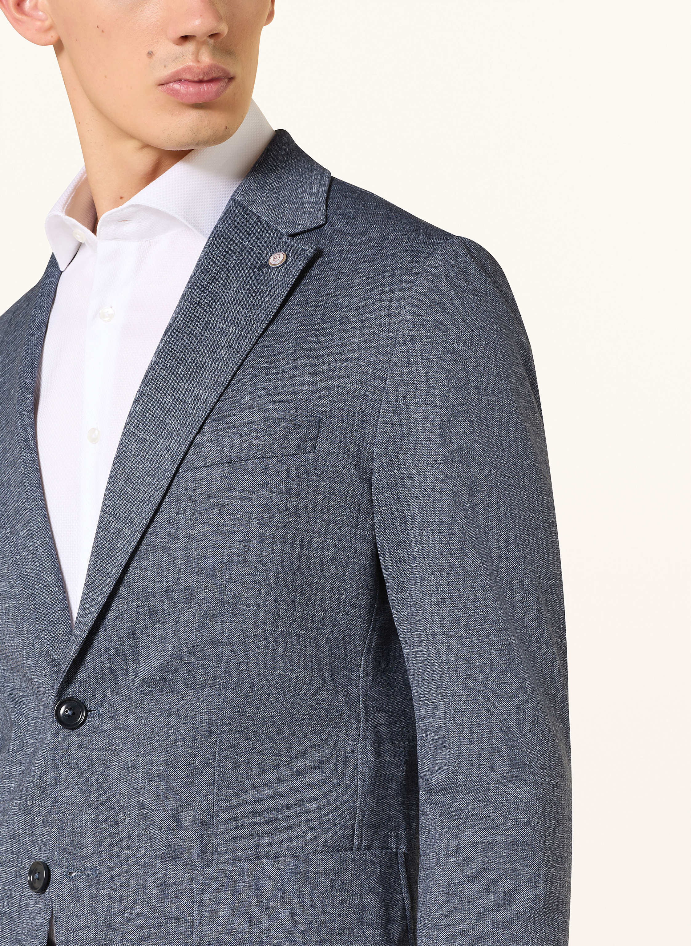 Thumbnail - Cg - Club Of Gents Sakko Cuba Slim Fit blau