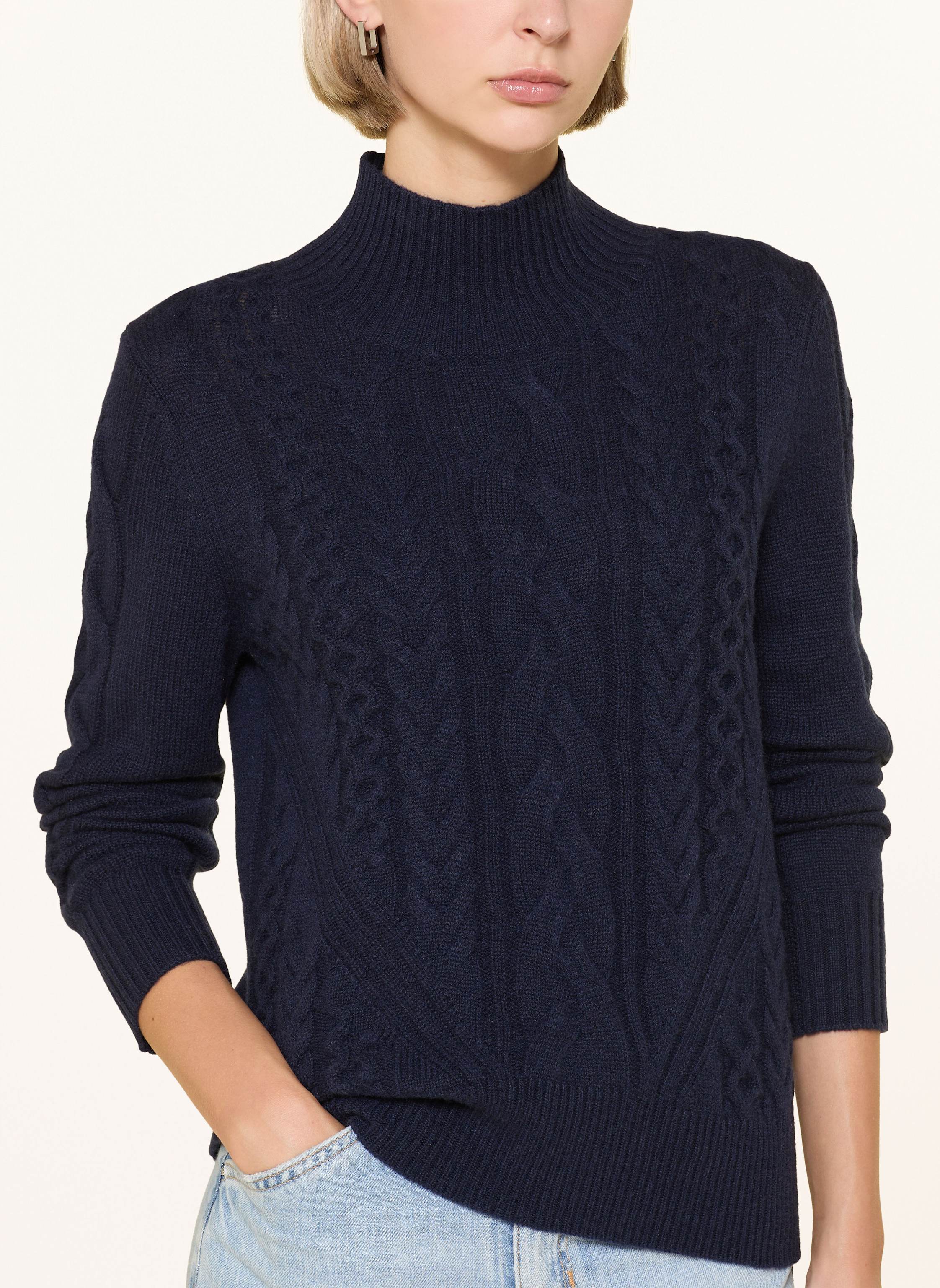 Thumbnail - Darling Harbour Pullover Mit Cashmere blau