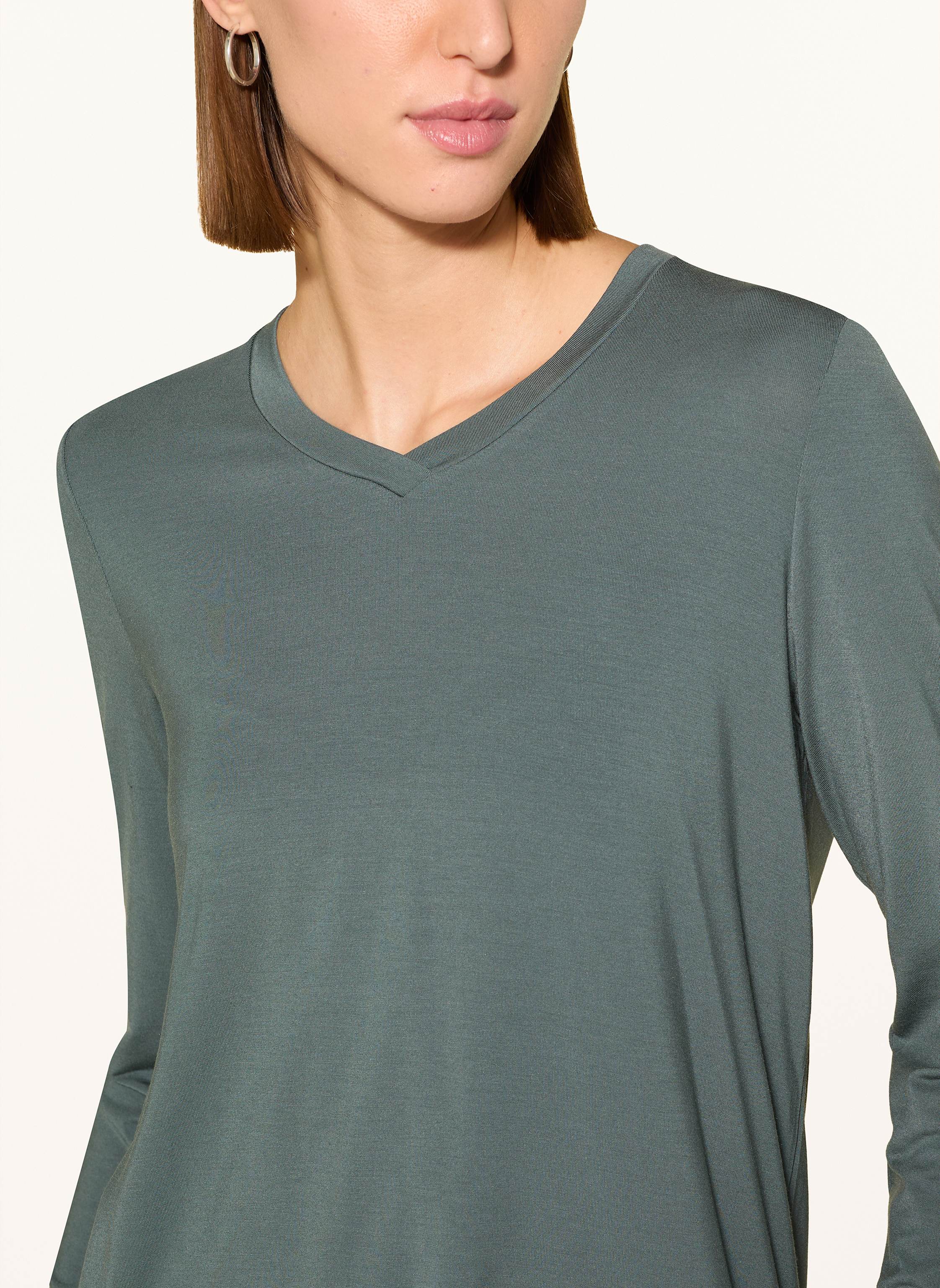 Thumbnail - Schiesser Schlafanzug Selected Premium gruen