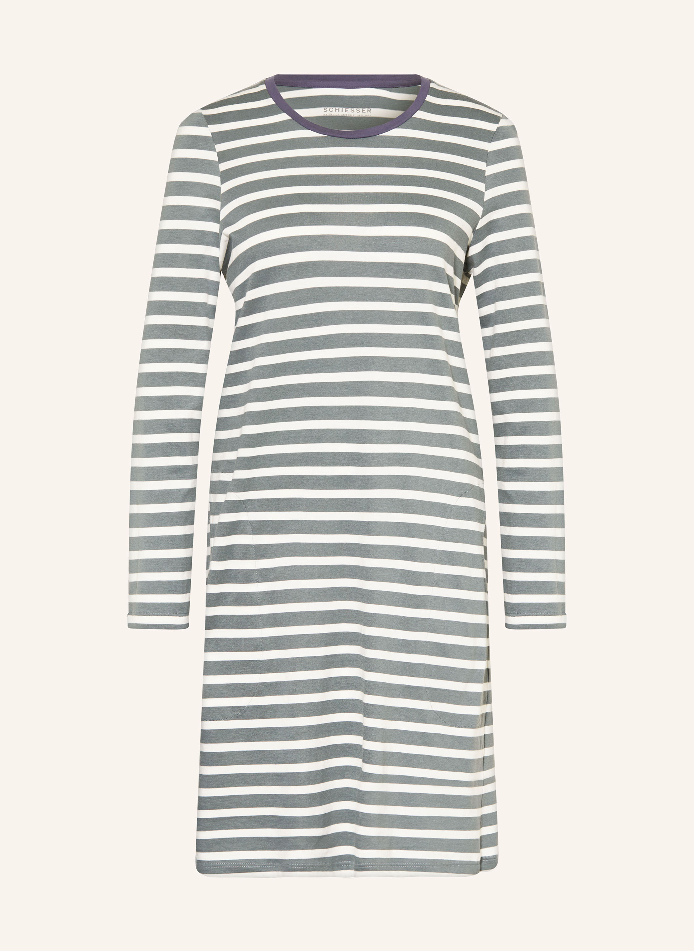 Schiesser Nachthemd Casual Essentials gruen