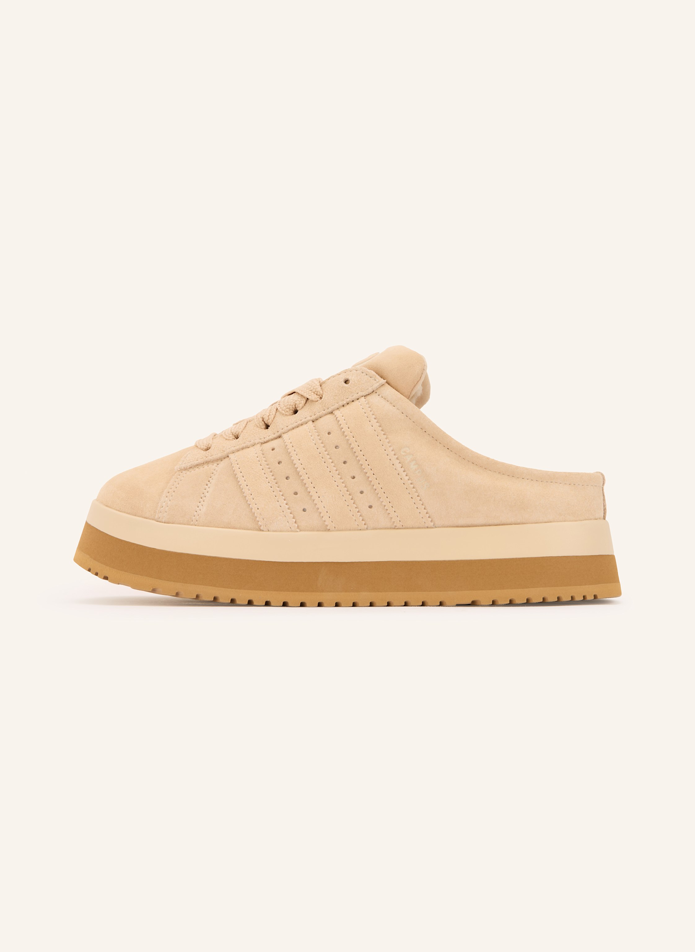 Thumbnail - Adidas Originals Plateau-Mules Campus 00s braun