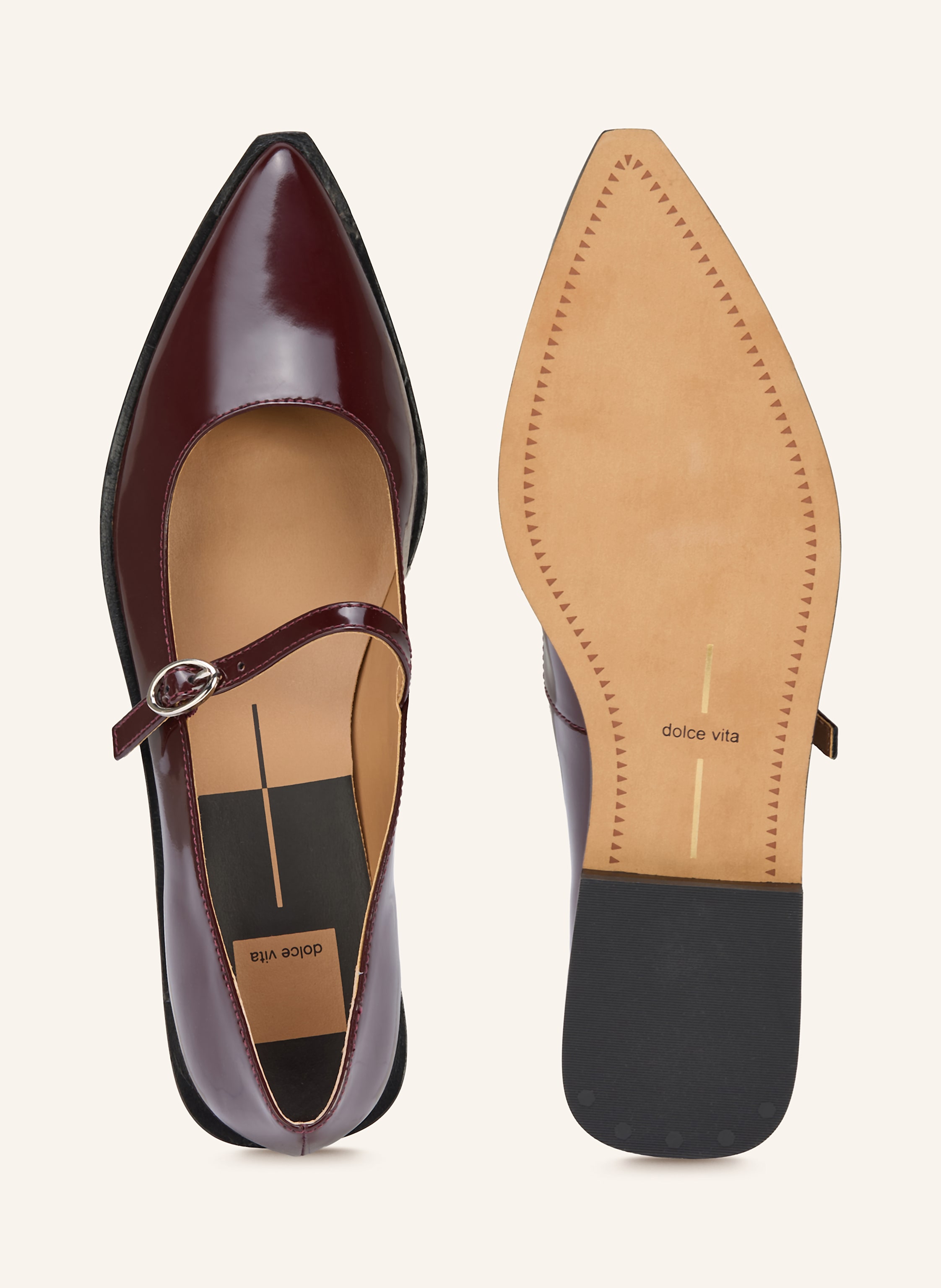 Thumbnail - Dolce Vita Mary-Jane-Ballerinas Largo rot