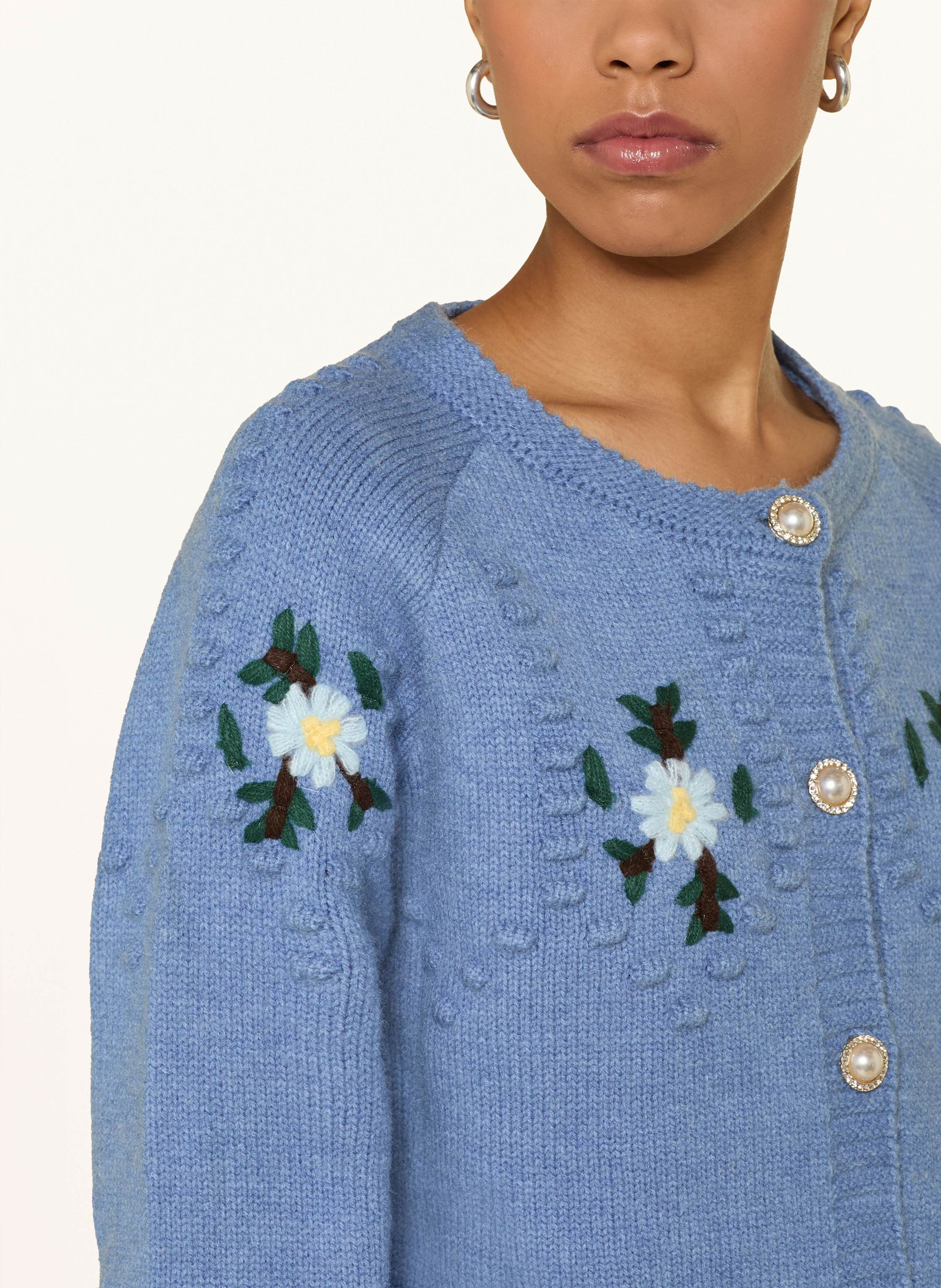 Thumbnail - Lollys Laundry Strickjacke Gracelynnll blau