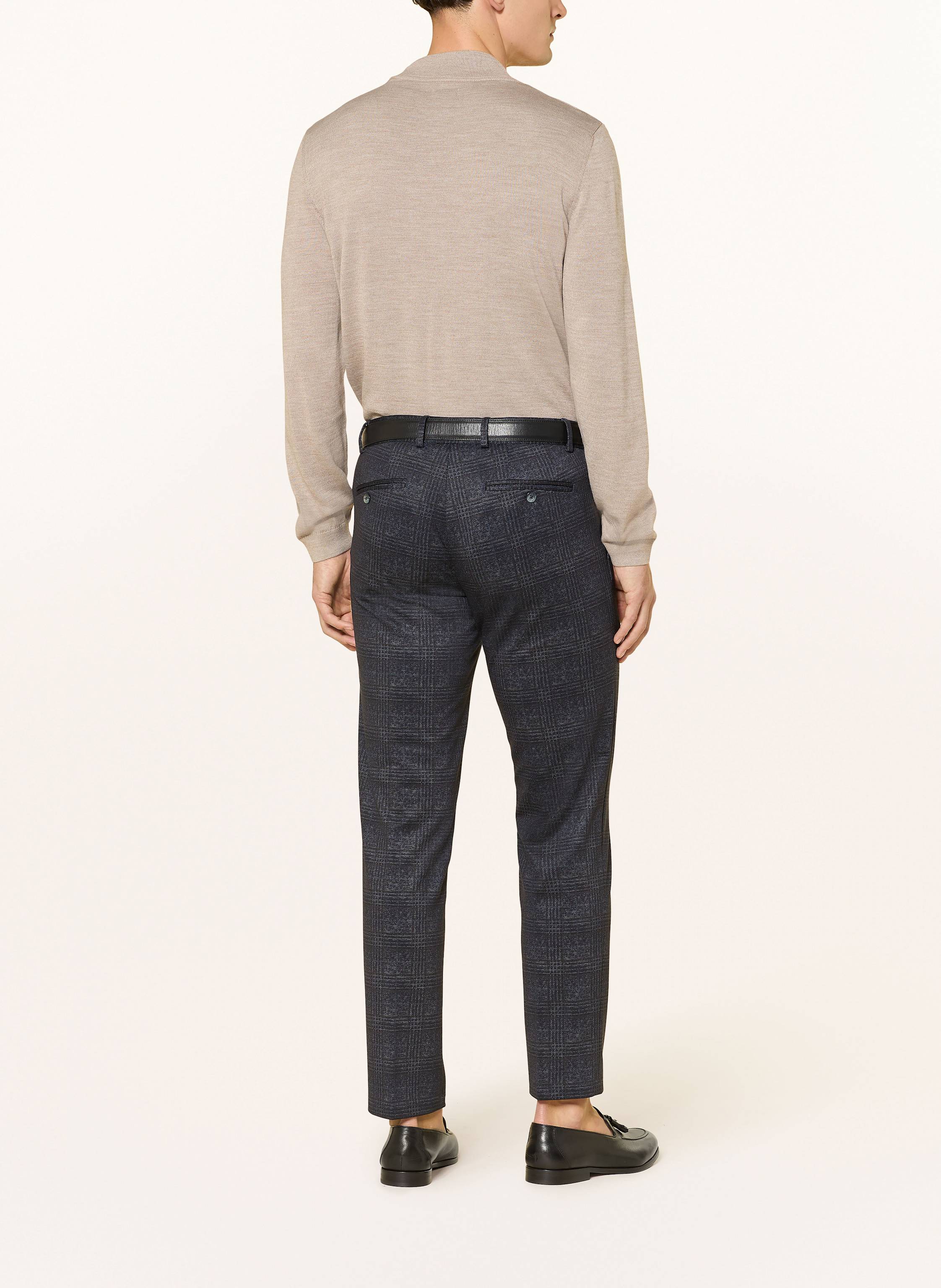 Thumbnail - Paul Anzughose Slim Fit Aus Jersey blau