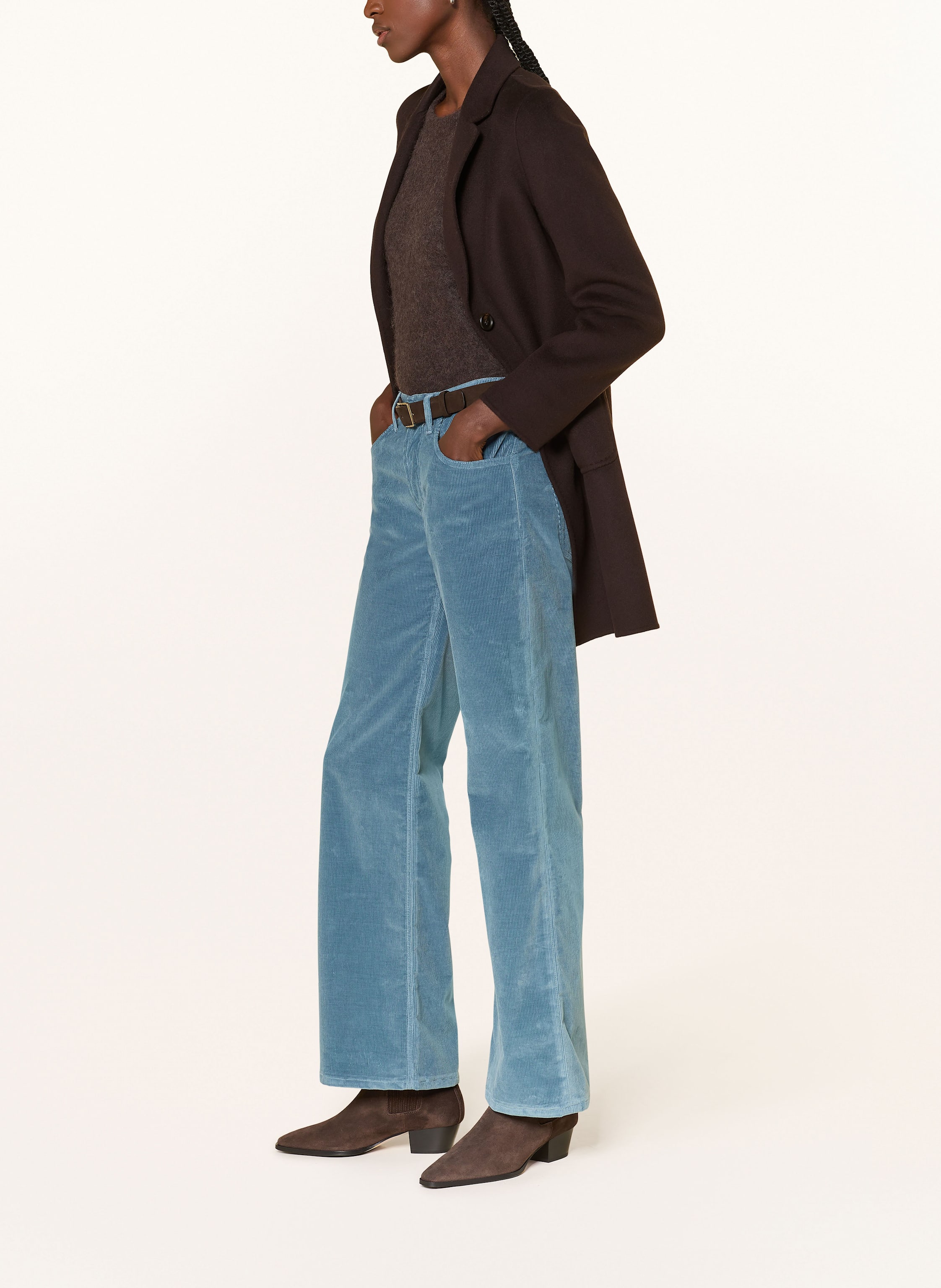 Thumbnail - Dondup Cordhose Jaqueline blau