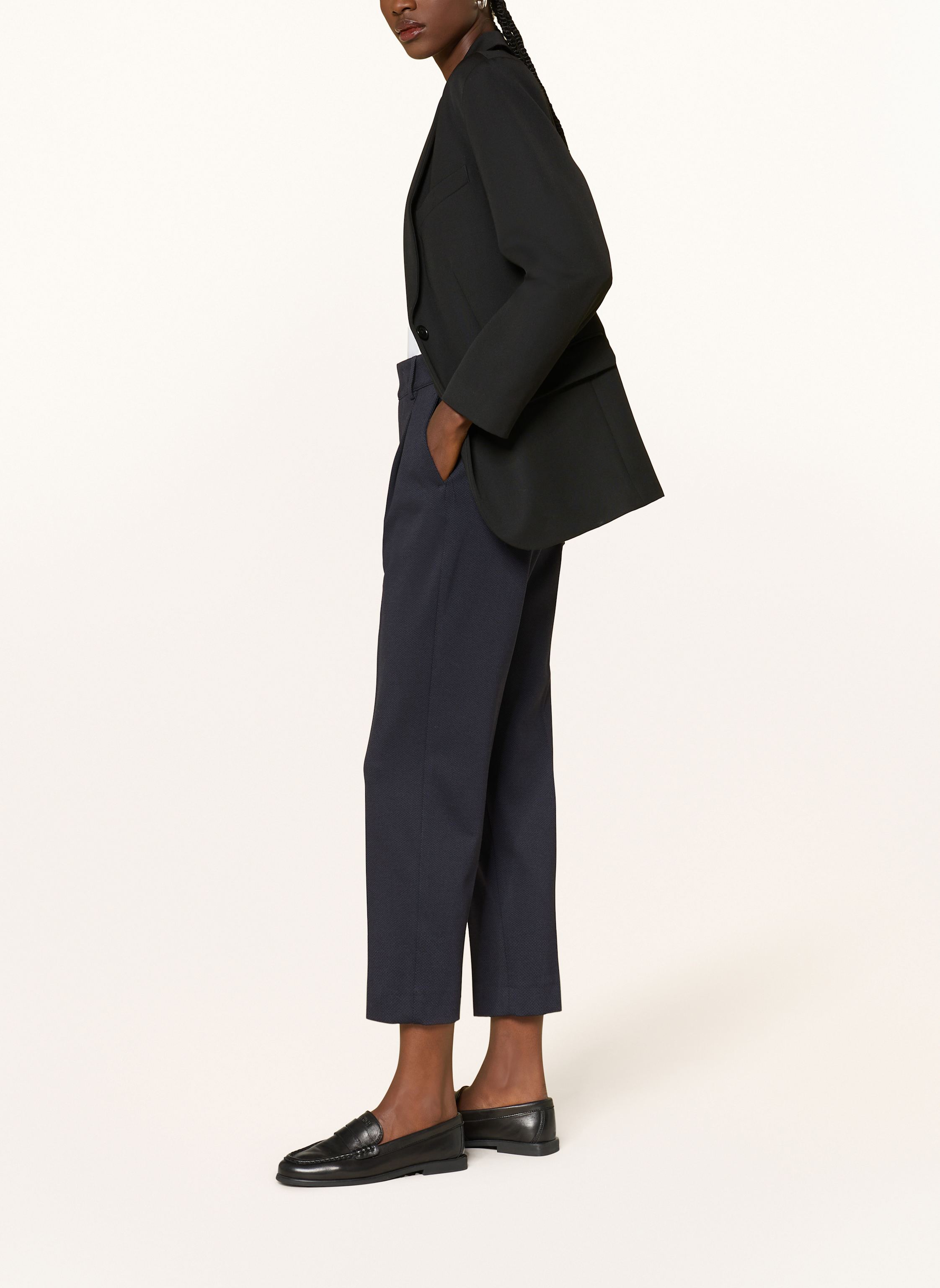 Thumbnail - Dondup Jersey-Chino schwarz