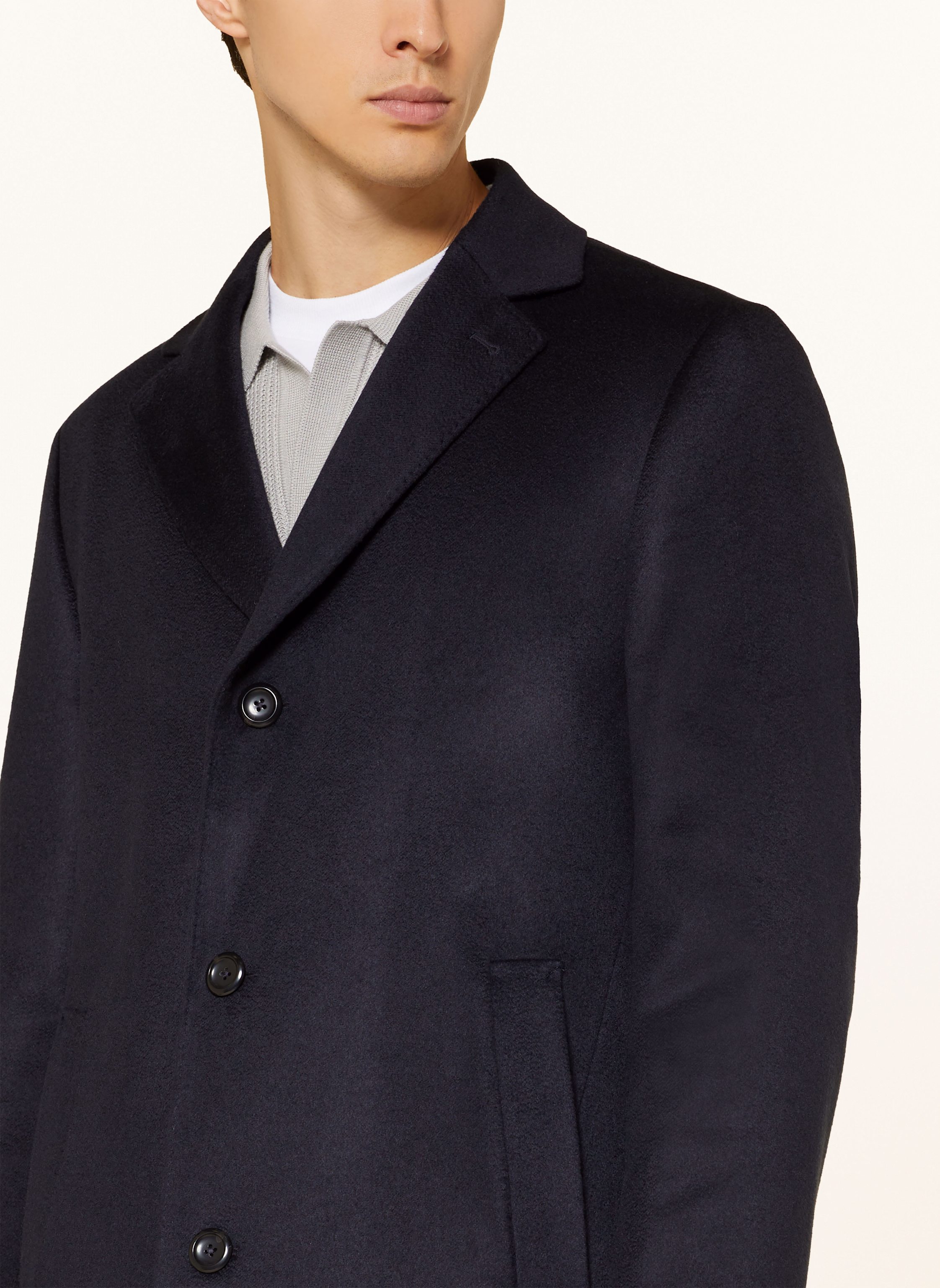 Thumbnail - Dressler Cashmere-Mantel Raiko blau