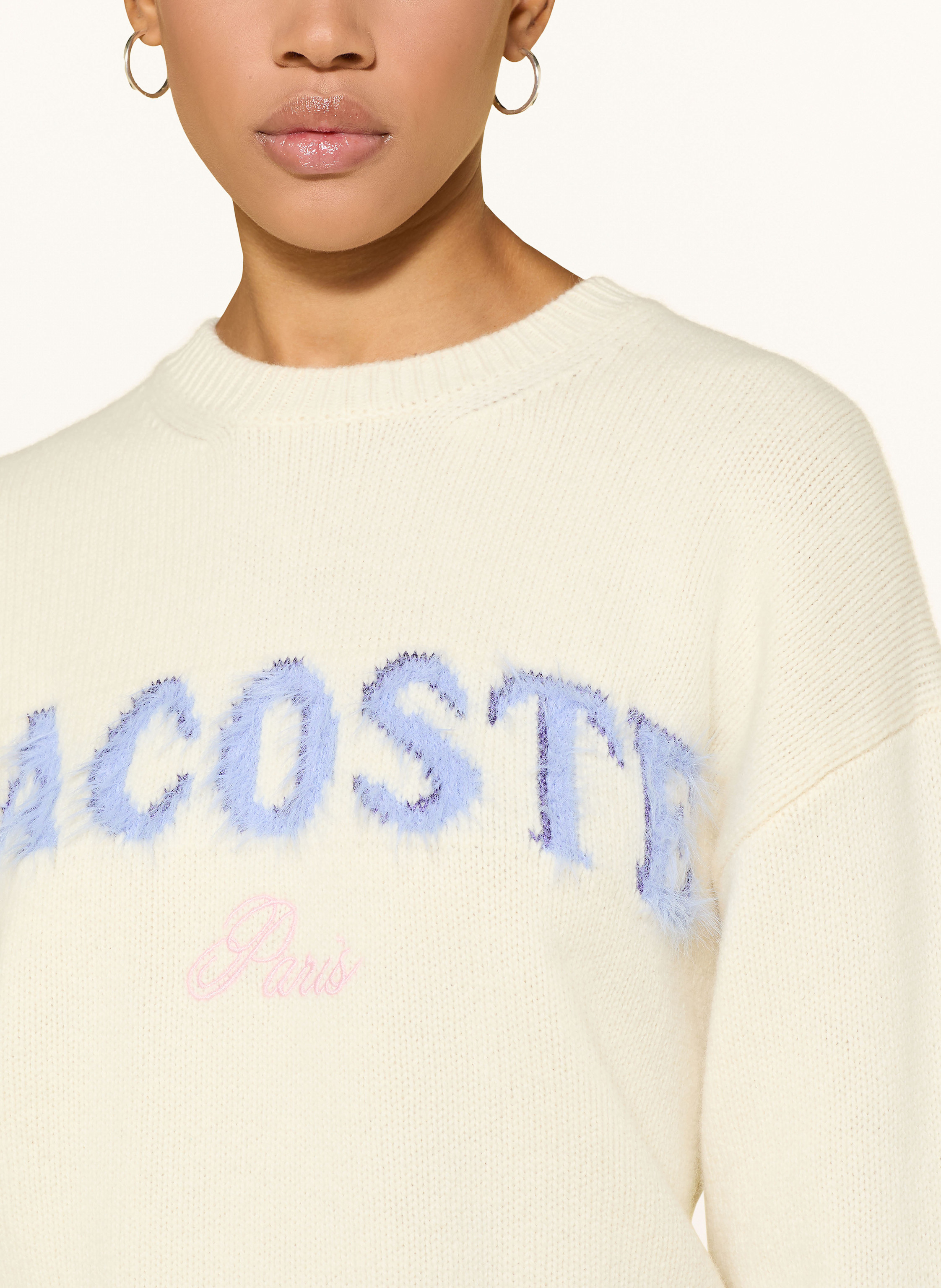 Thumbnail - Lacoste Pullover beige