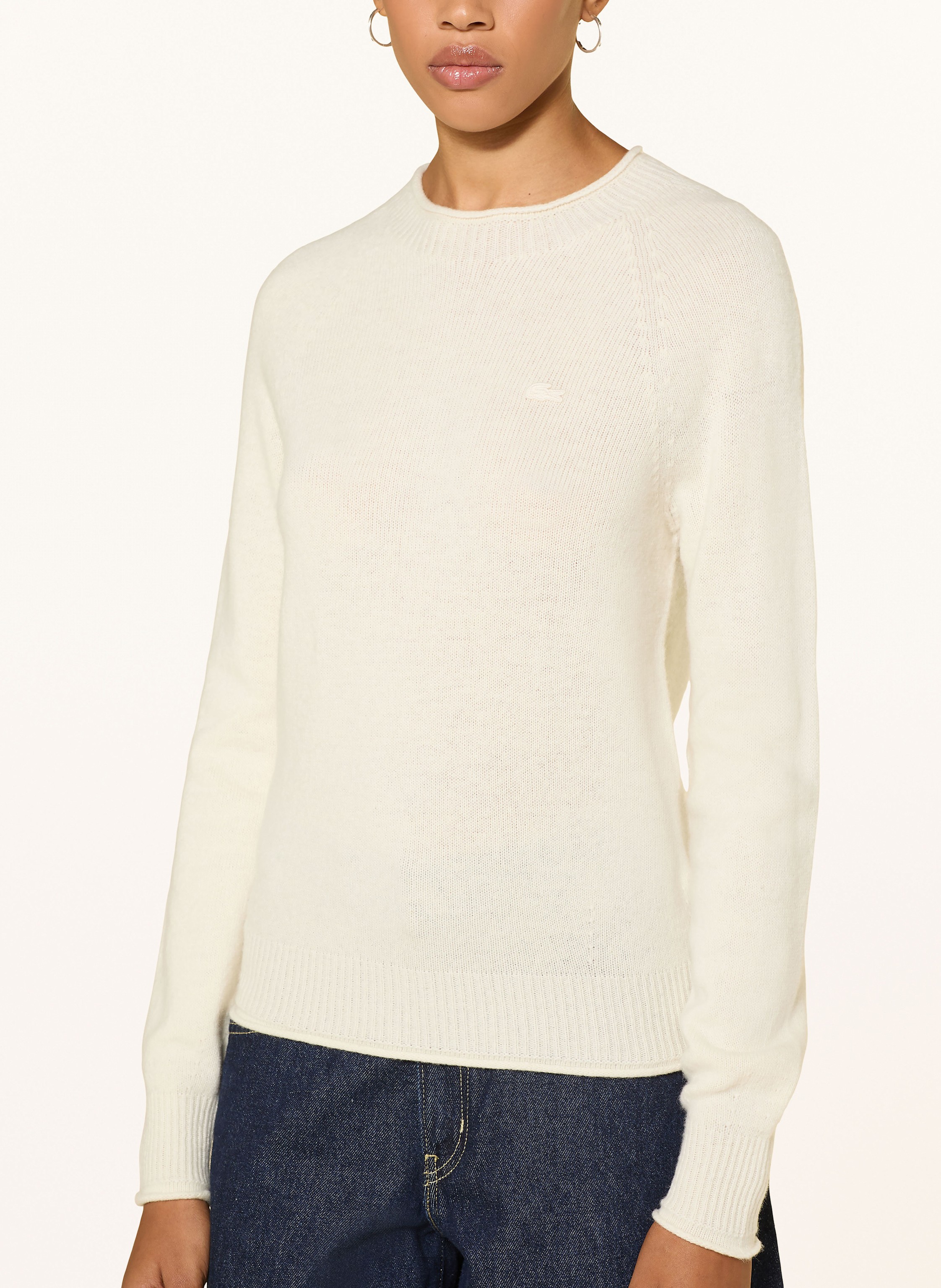 Thumbnail - Lacoste Pullover weiss