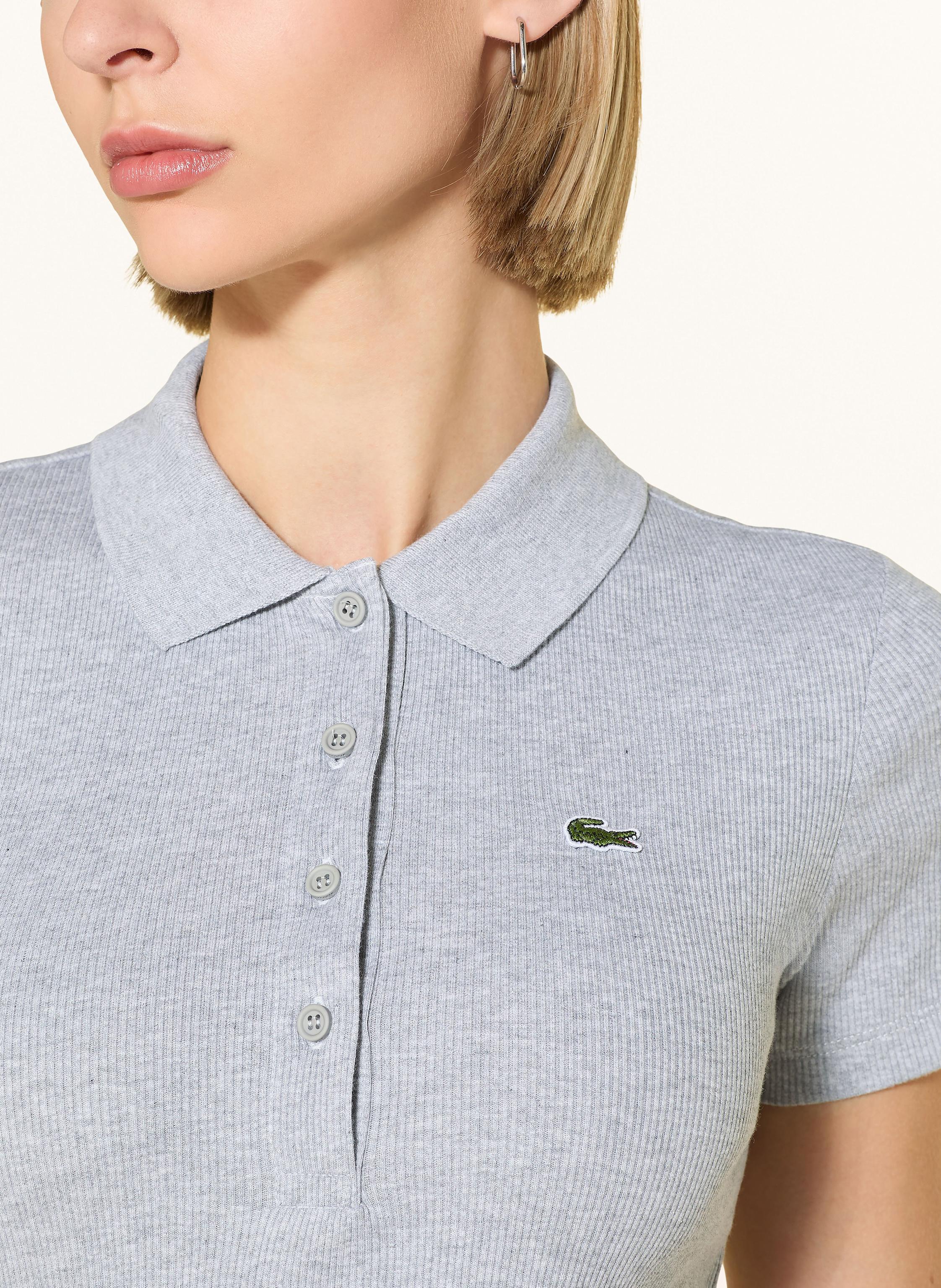 Thumbnail - Lacoste Jersey-Poloshirt grau